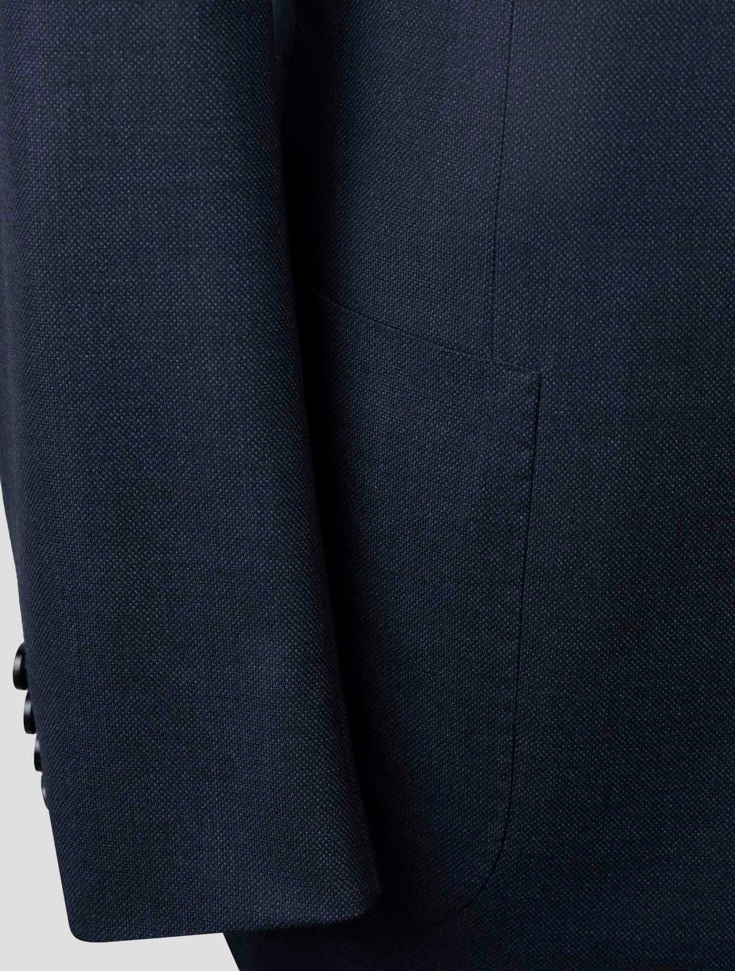 Kiton Blue Virgin Wool Suit