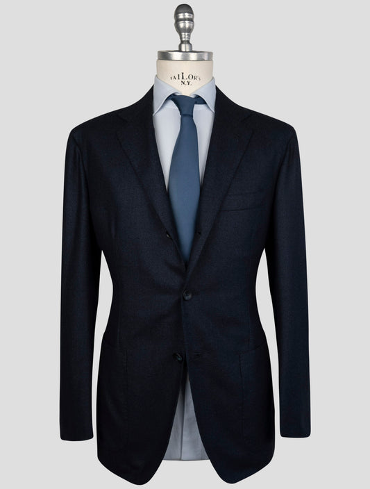 Kiton Blue Cashmere Suit