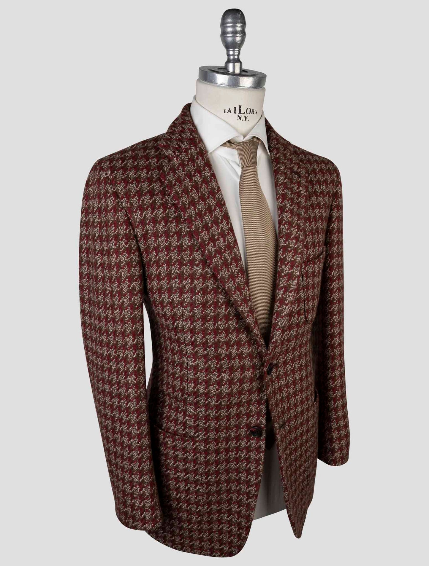 Kiton Multicolor Cashmere Blazer