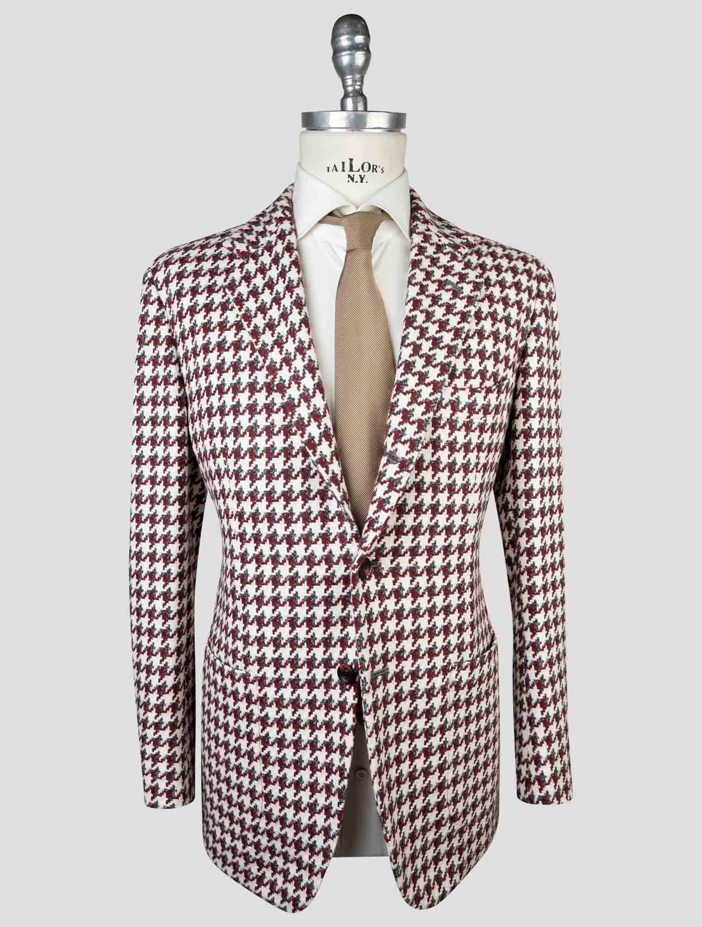 Kiton Multicolor Cashmere Blazer