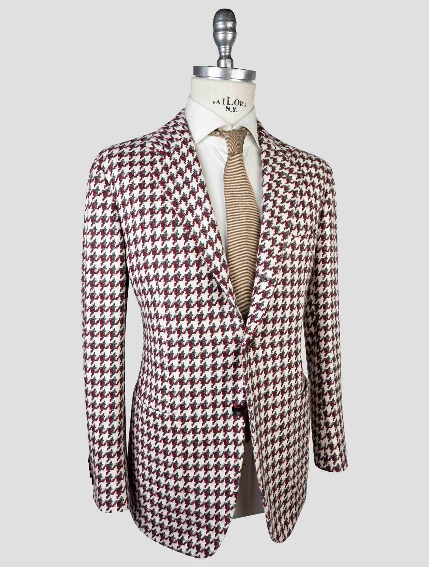 Kiton Multicolor Cashmere Blazer