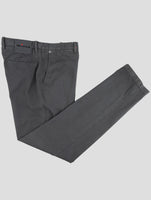 Kiton Gray Cotton Ea Jeans