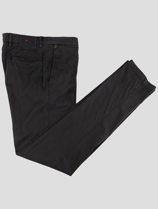 Kiton Black Lyocell Ea Pants