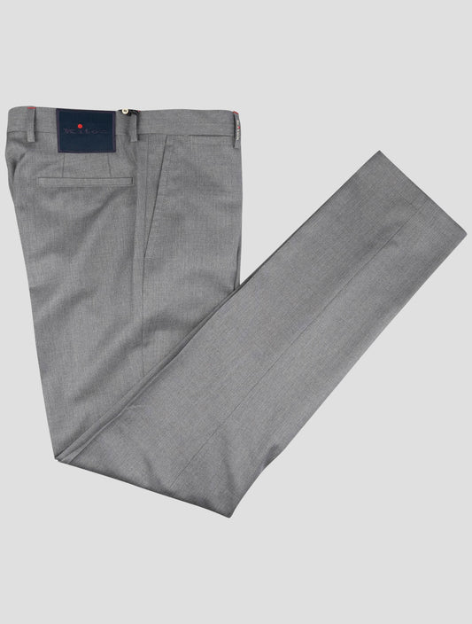 Kiton Gray Wool Pants