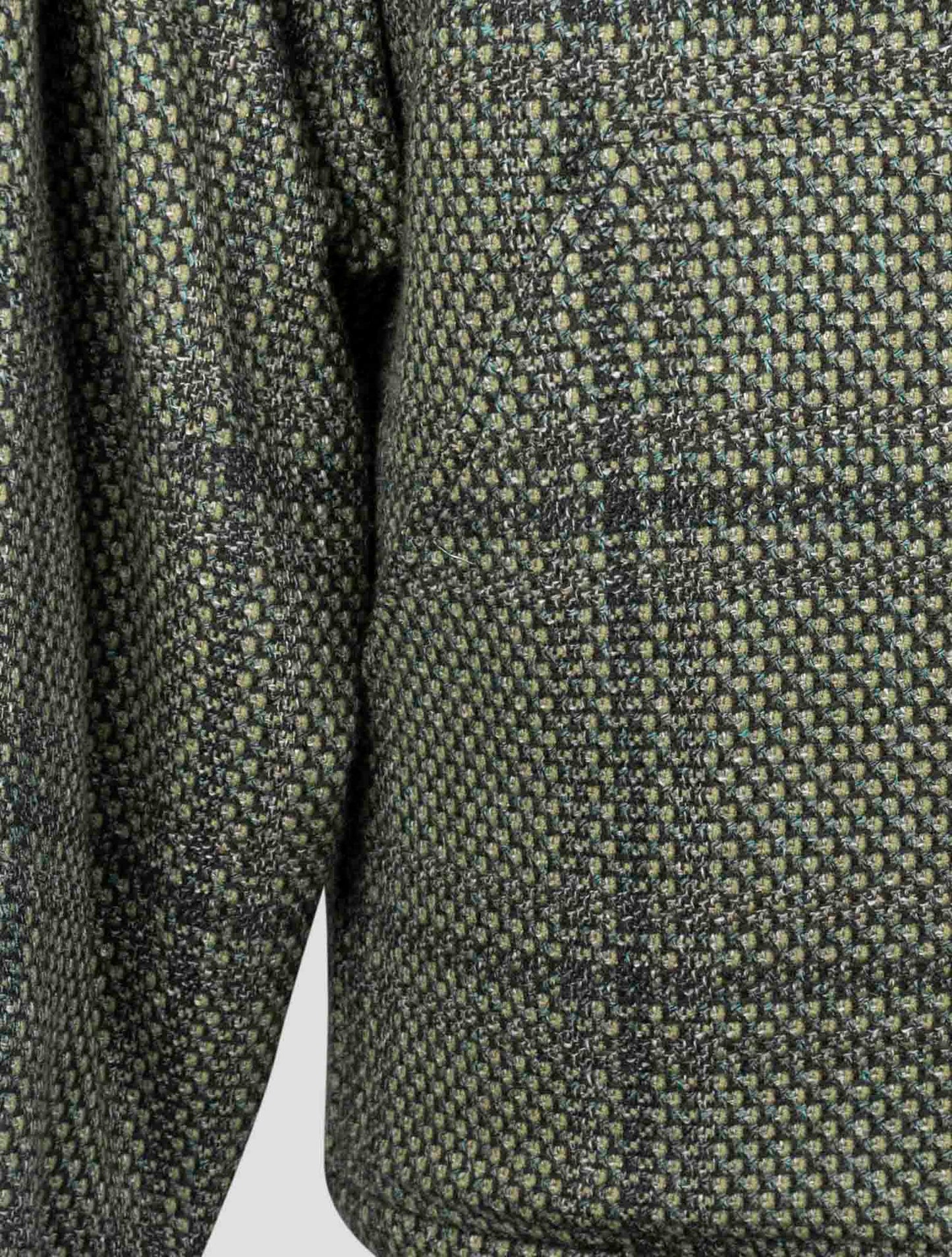 Kiton Green Cashmere Virgin wool Silk Linen Sweater