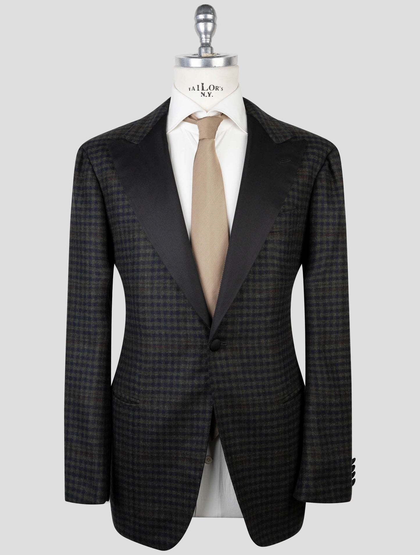 Kiton Multicolor Cashmere Vicuna Silk Blazer Smoking