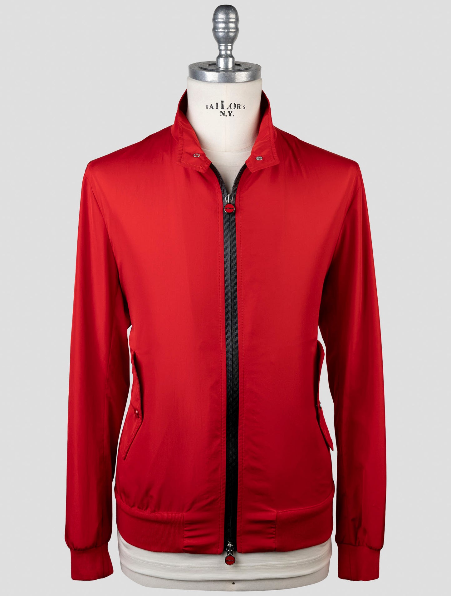 Kiton Red Pl Coat
