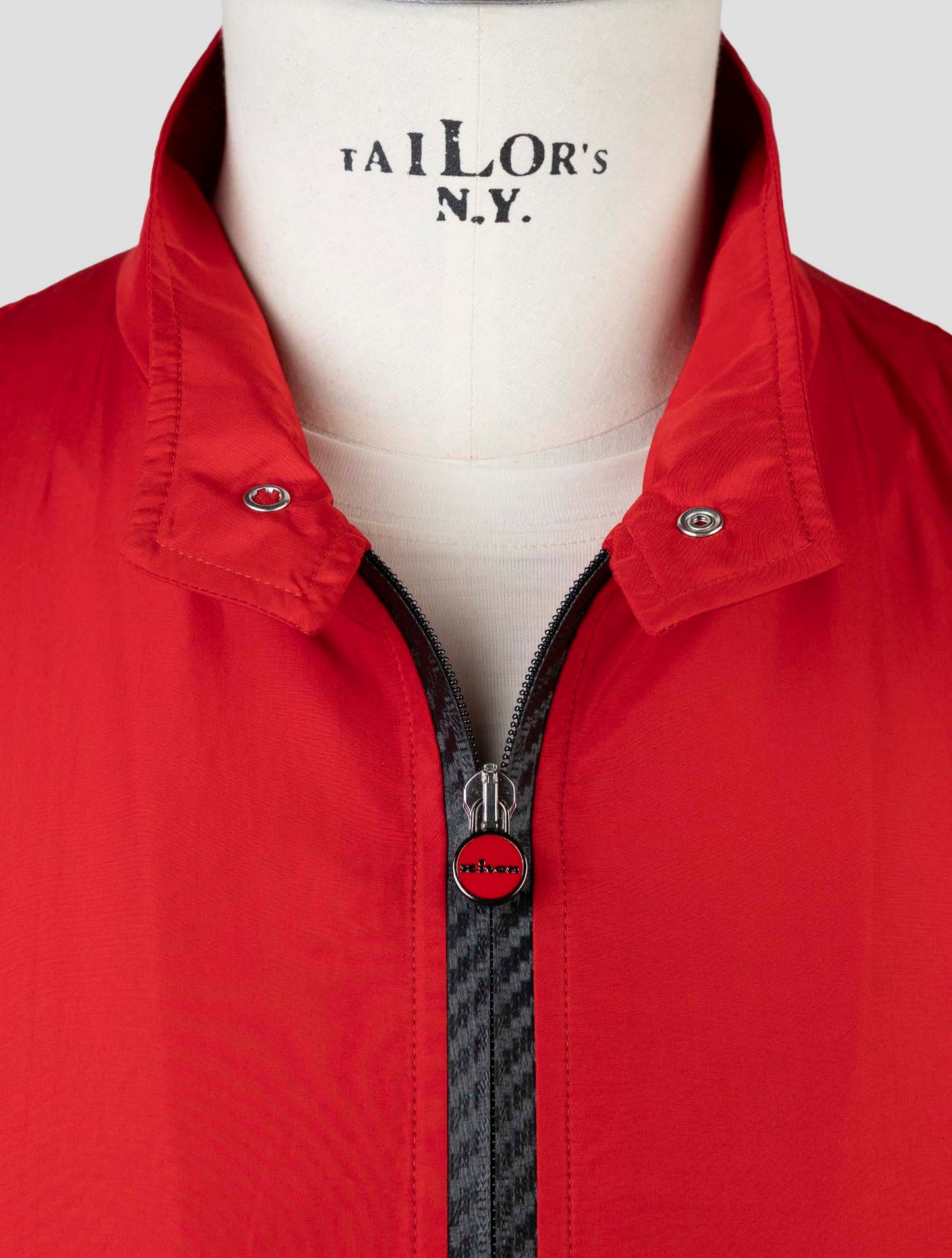 Kiton Red Pl Coat