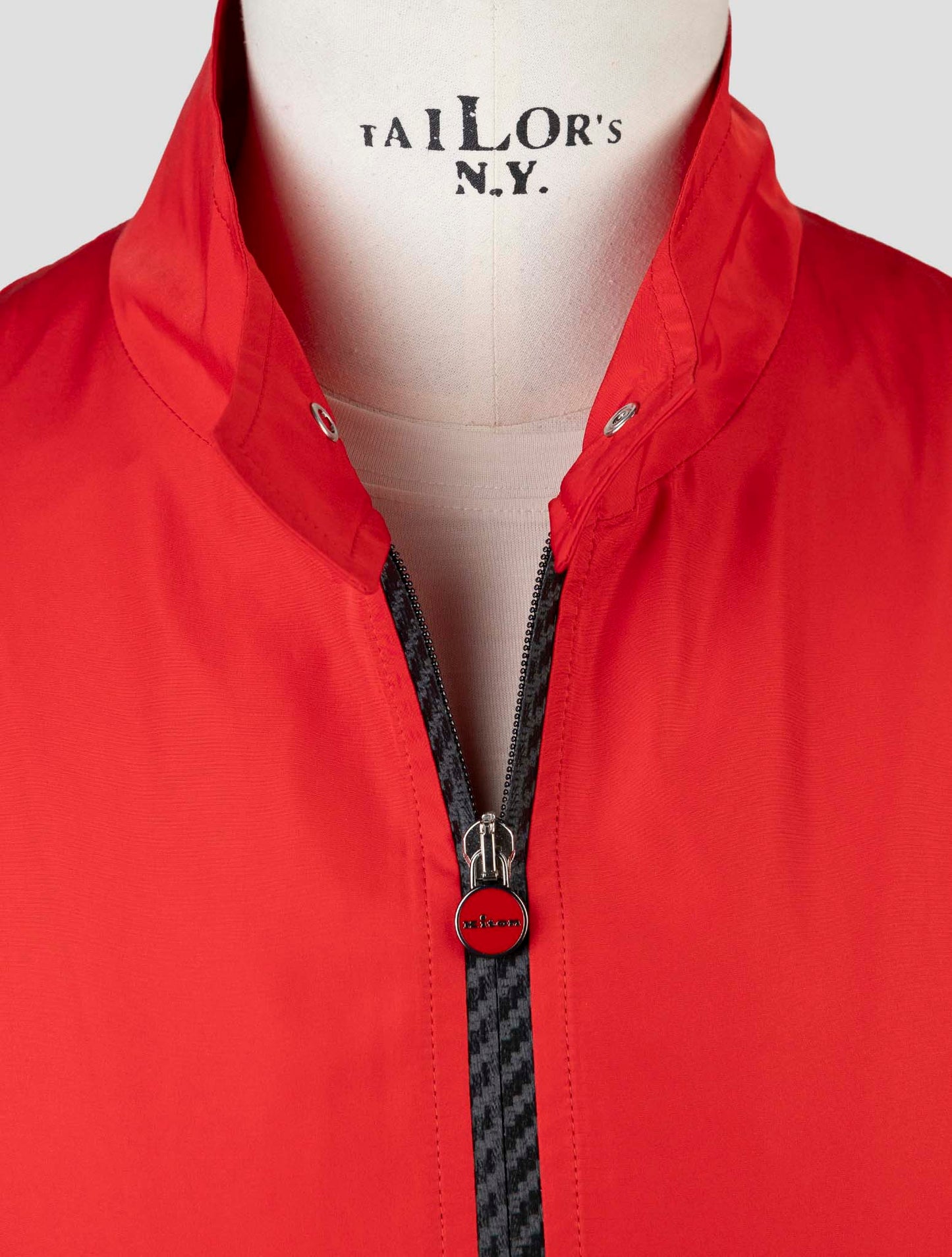 Kiton Red Pl Coat