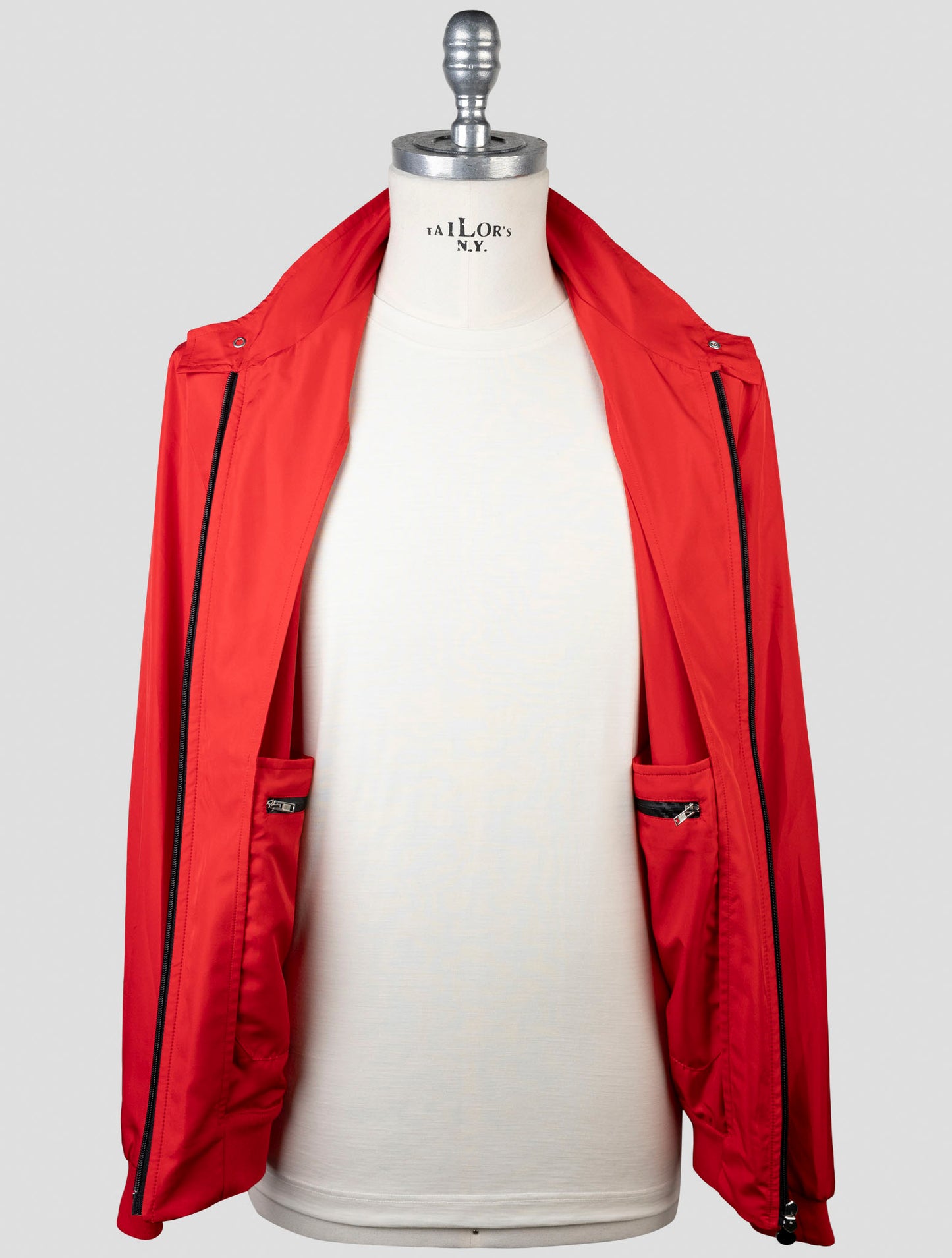 Kiton Red Pl Coat