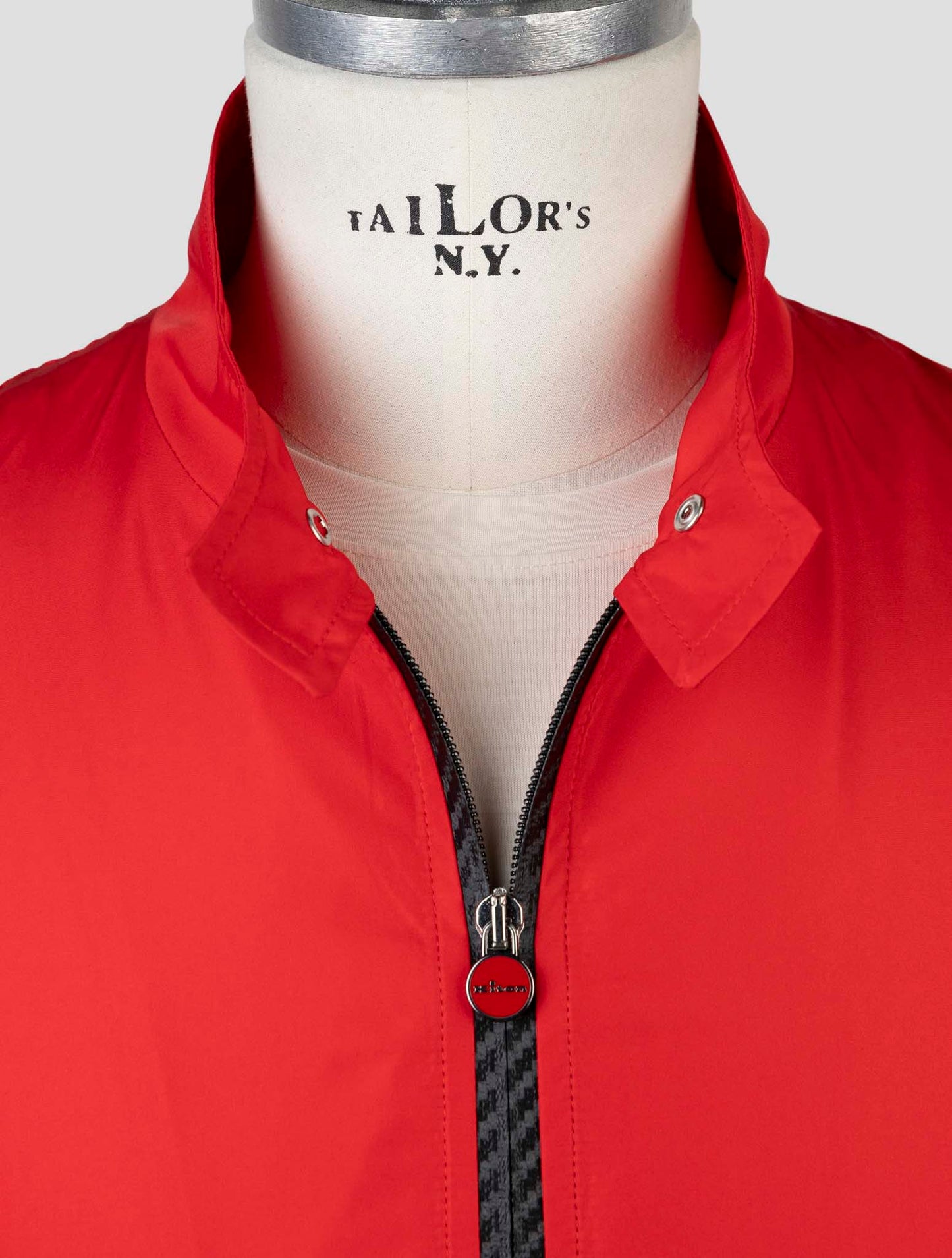 Kiton Red Pl Coat