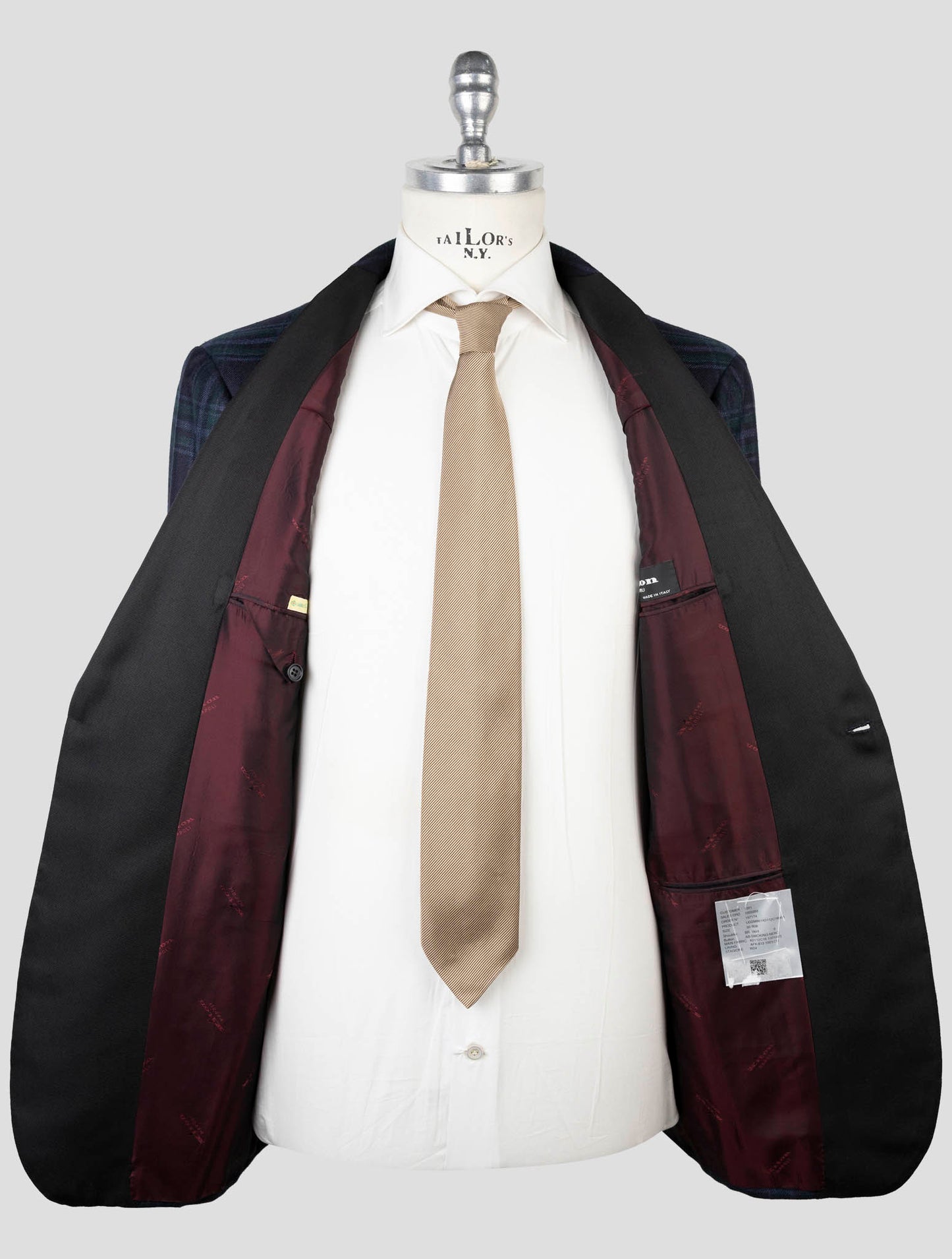 Kiton Multicolor Cashmere Blazer