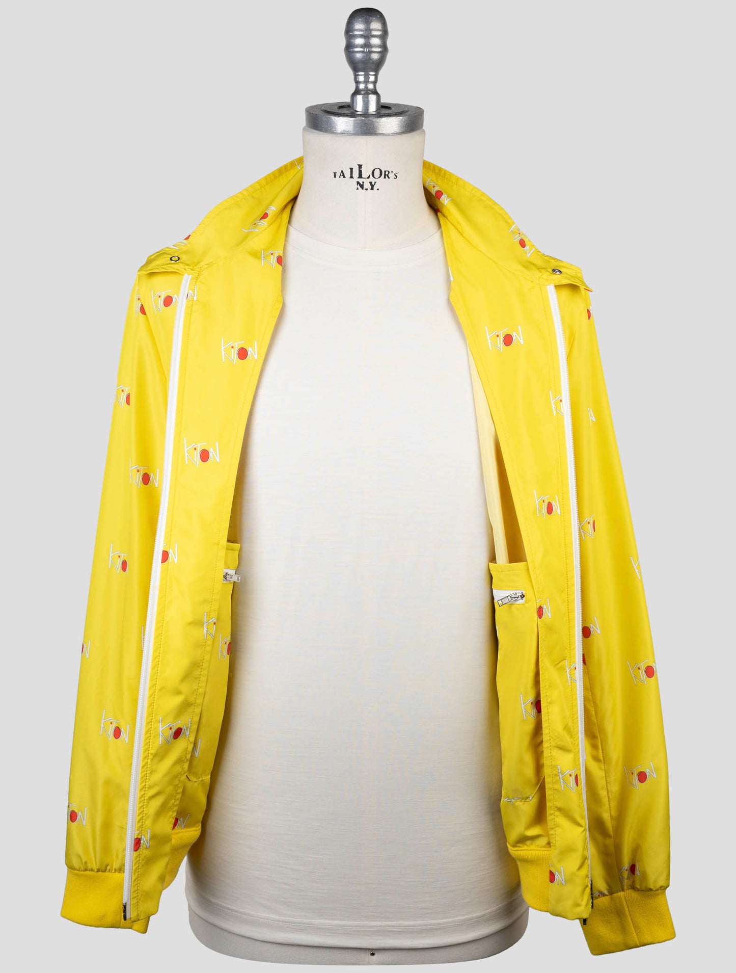 Kiton Yellow Pl Coat