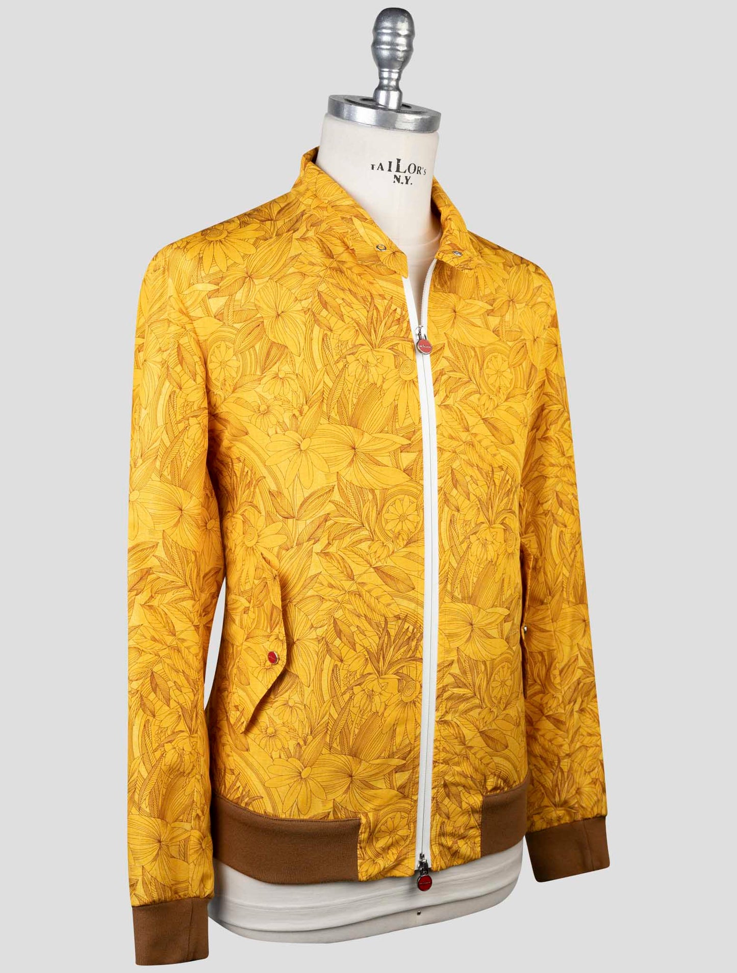 Kiton Yellow Pl Coat