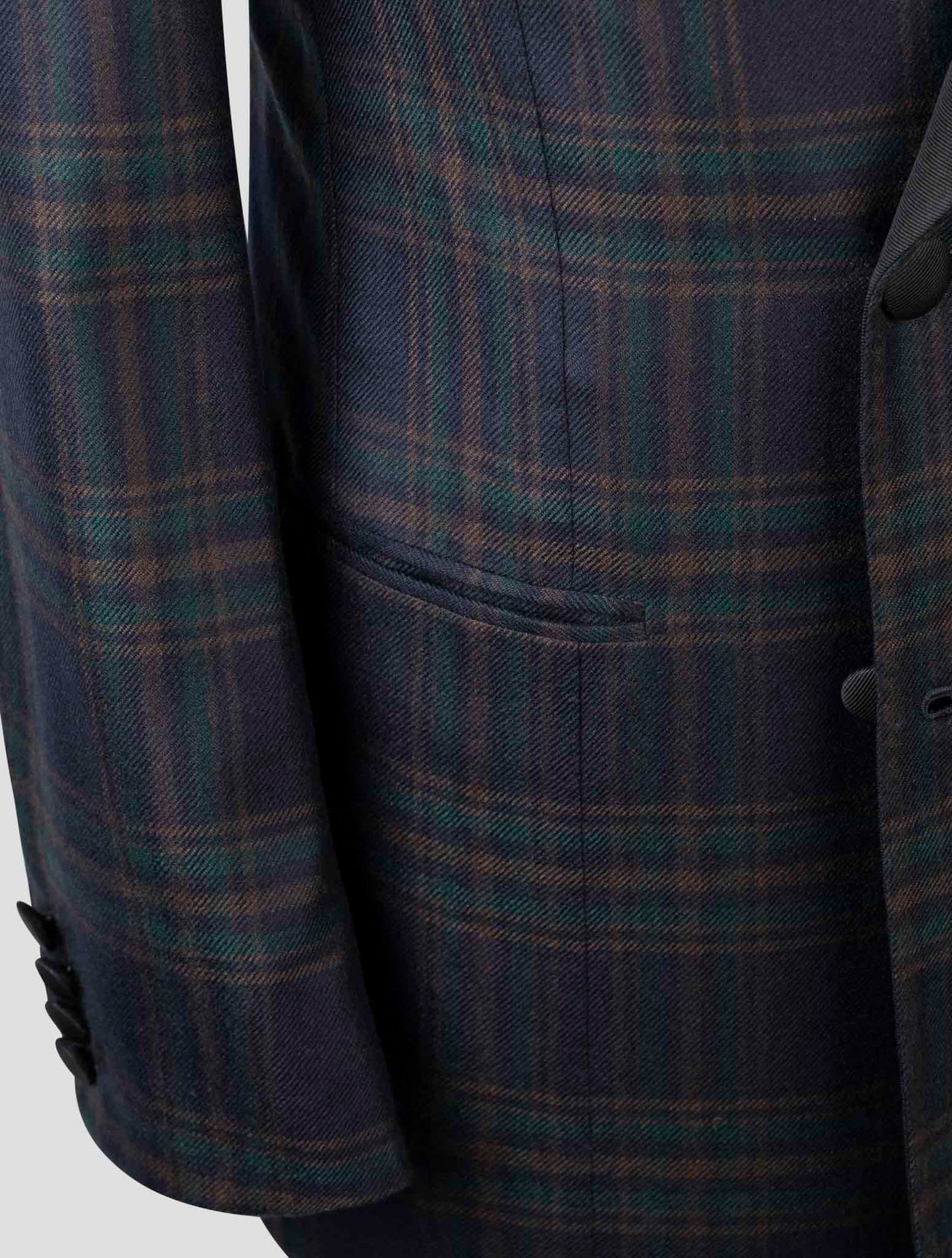 Kiton Multicolor Cashmere Blazer