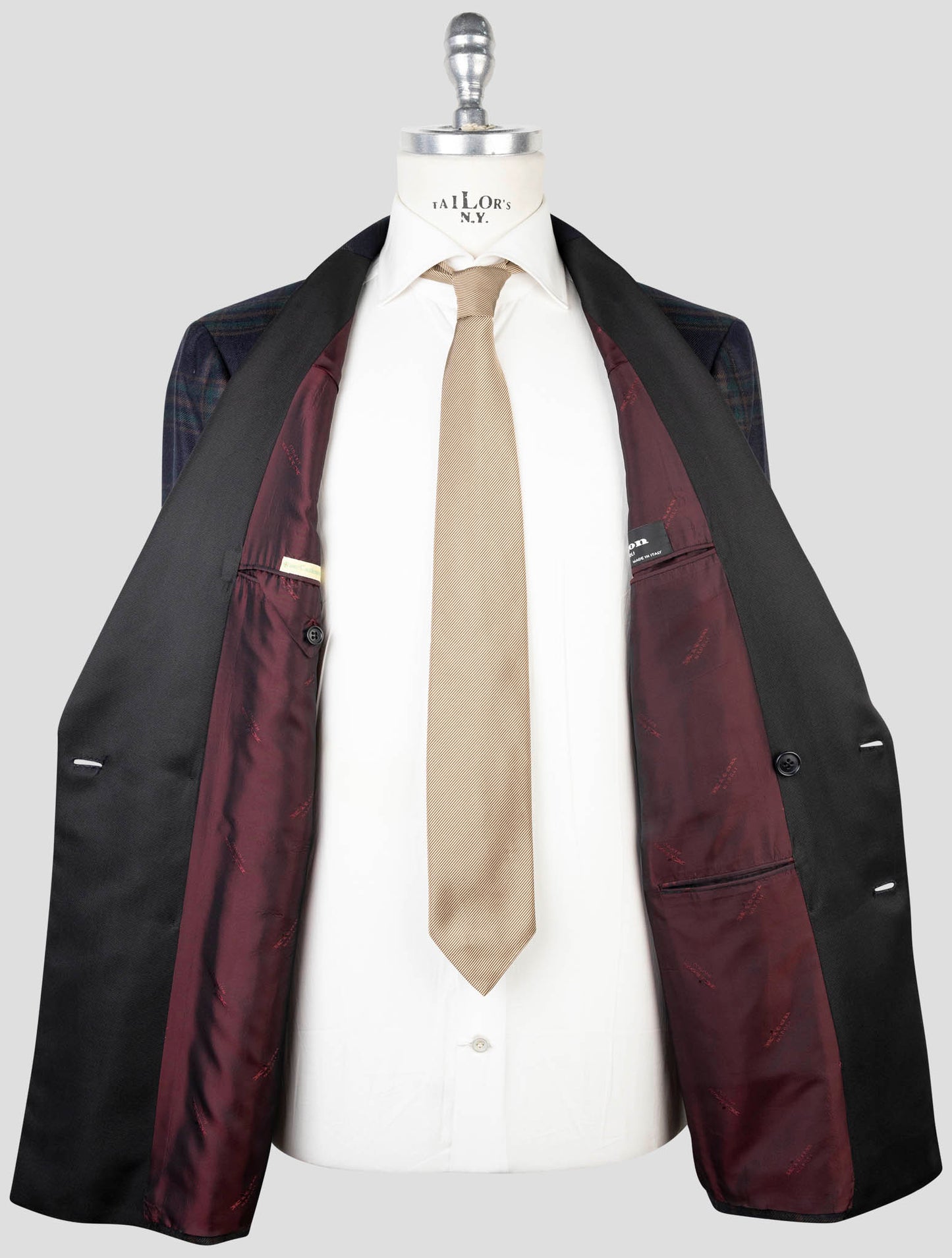 Kiton Multicolor Cashmere Blazer