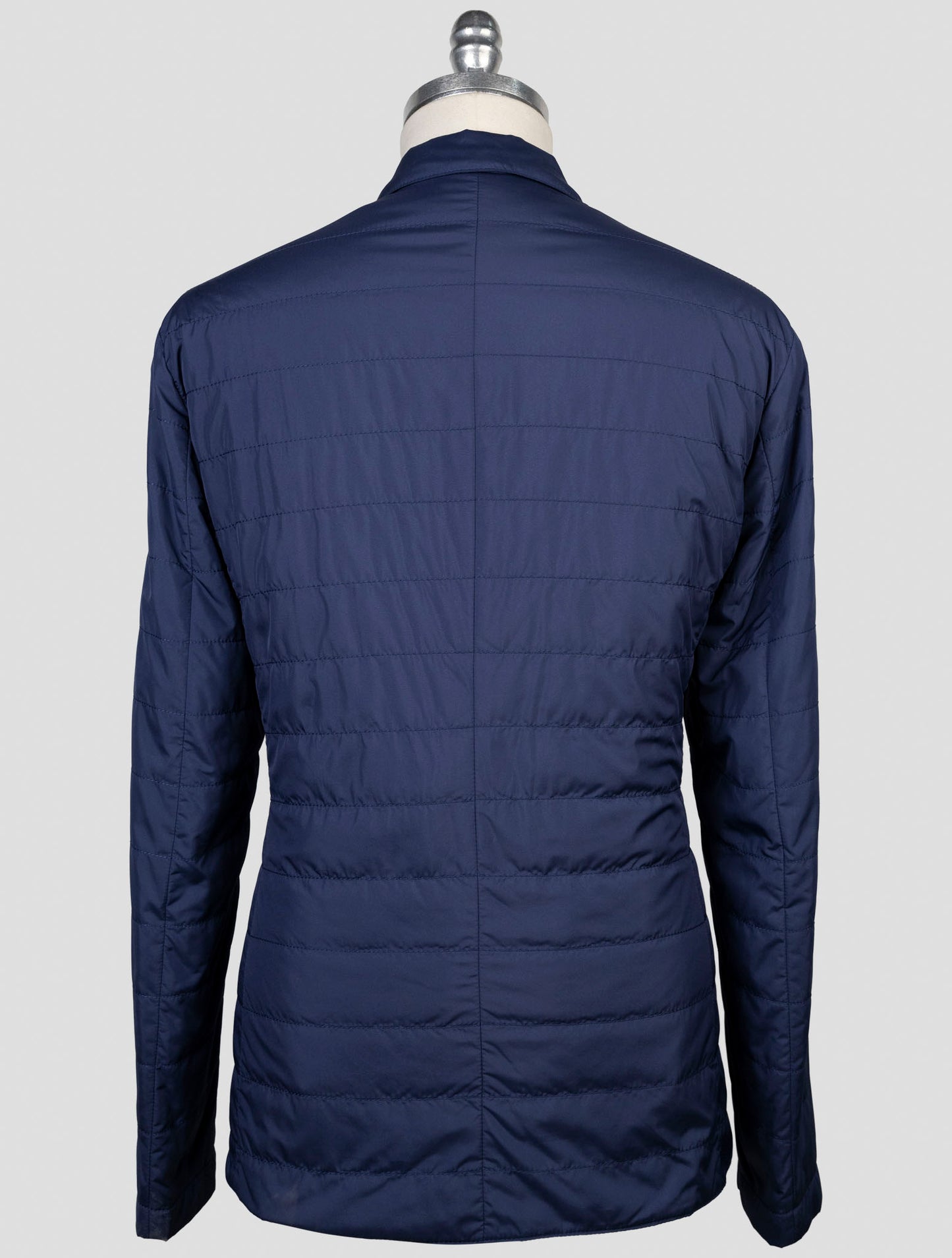 Kiton Blue Pl Coat