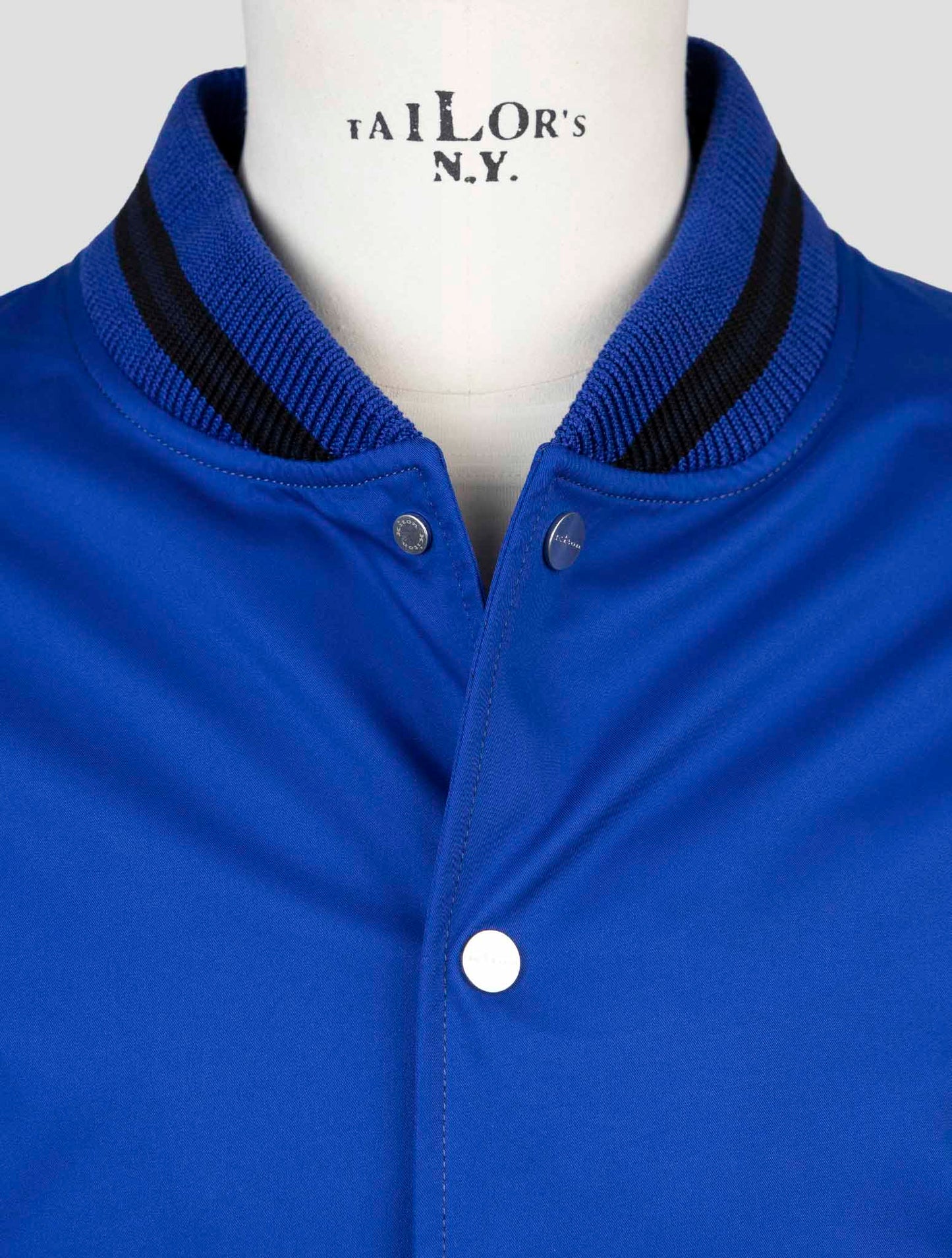 Kiton Blue Pl Coat