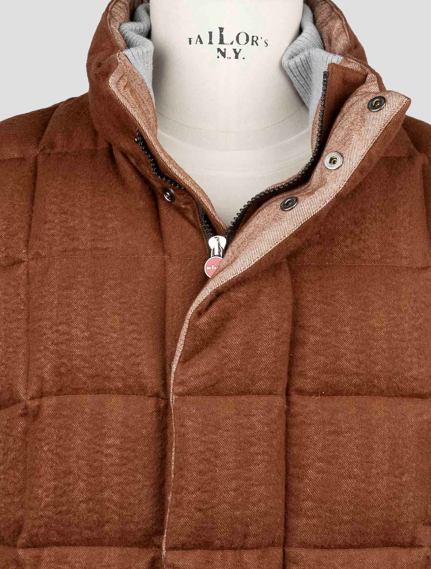 Kiton Brown Cashmere Gilet