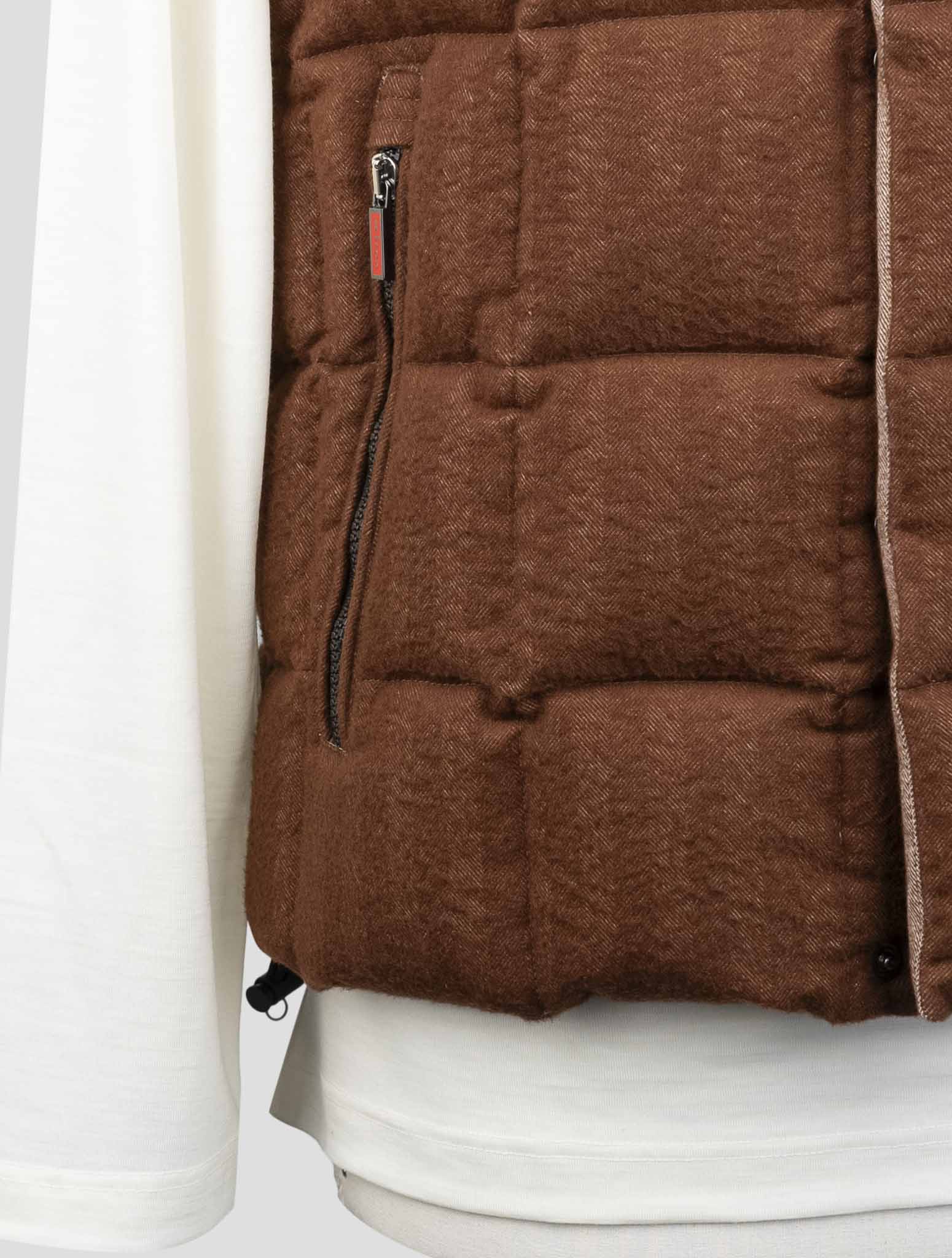 Kiton Brown Cashmere Gilet