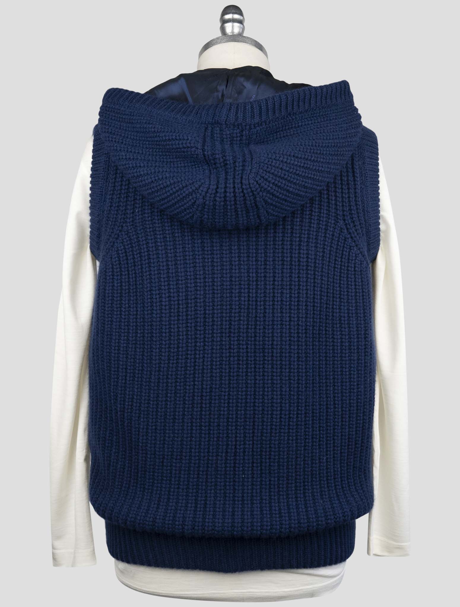 Kiton Blue Cashmere Gilet