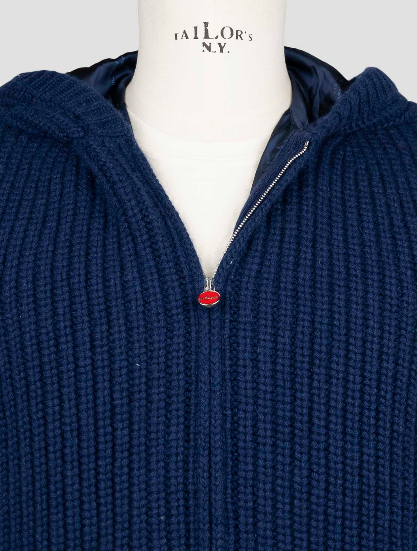 Kiton Blue Cashmere Gilet