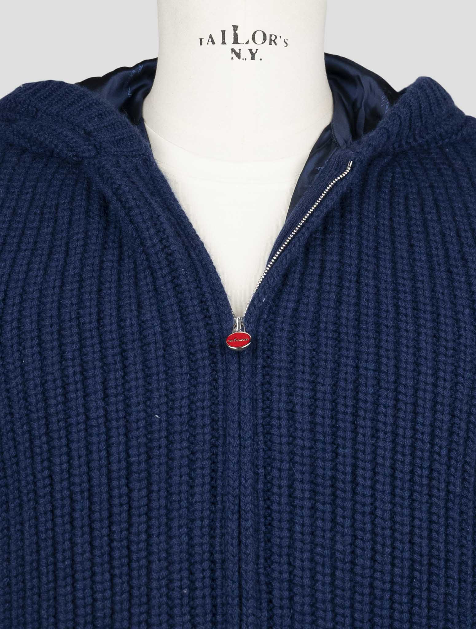 Kiton Blue Cashmere Gilet