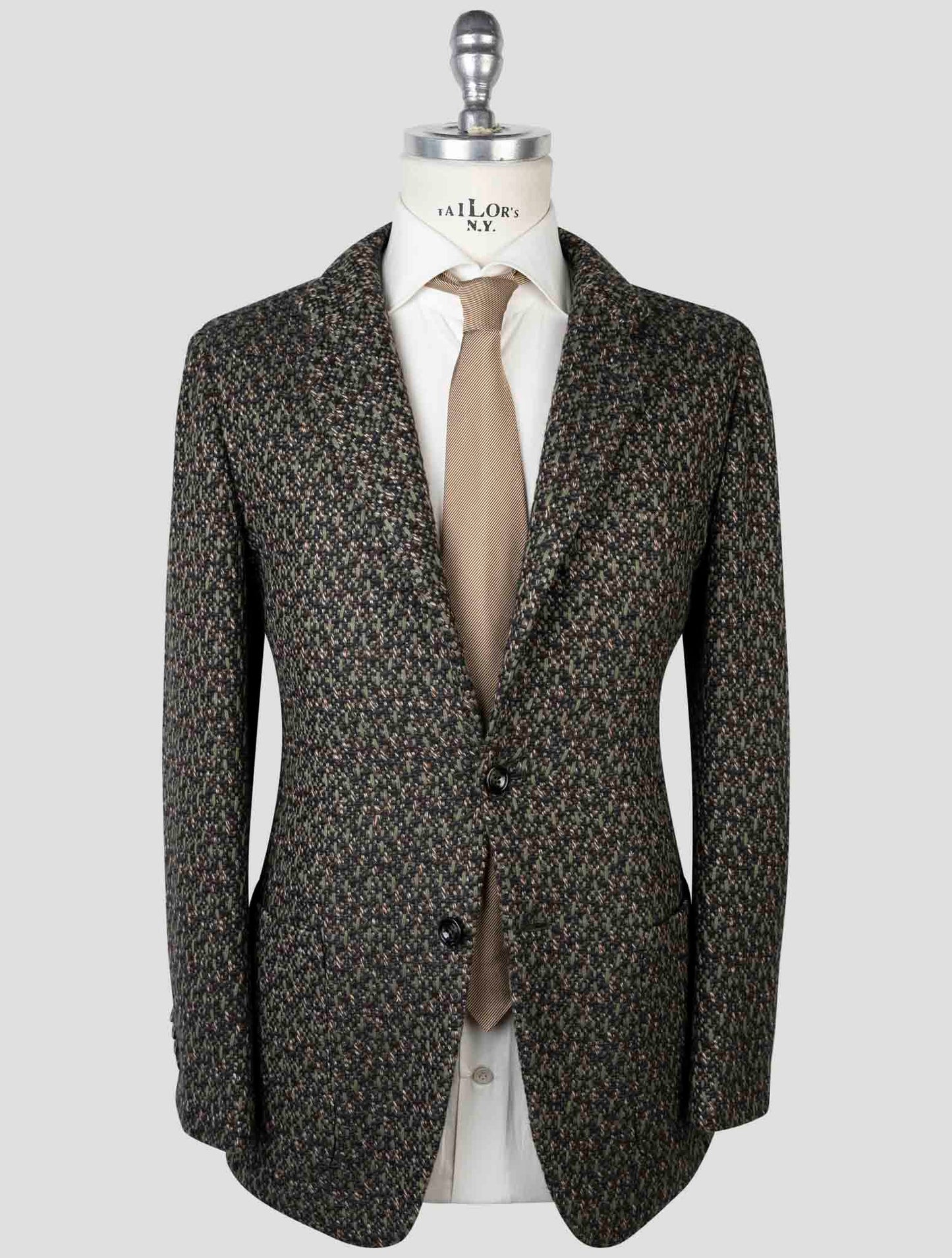 Kiton Multicolor Cashmere Blazer