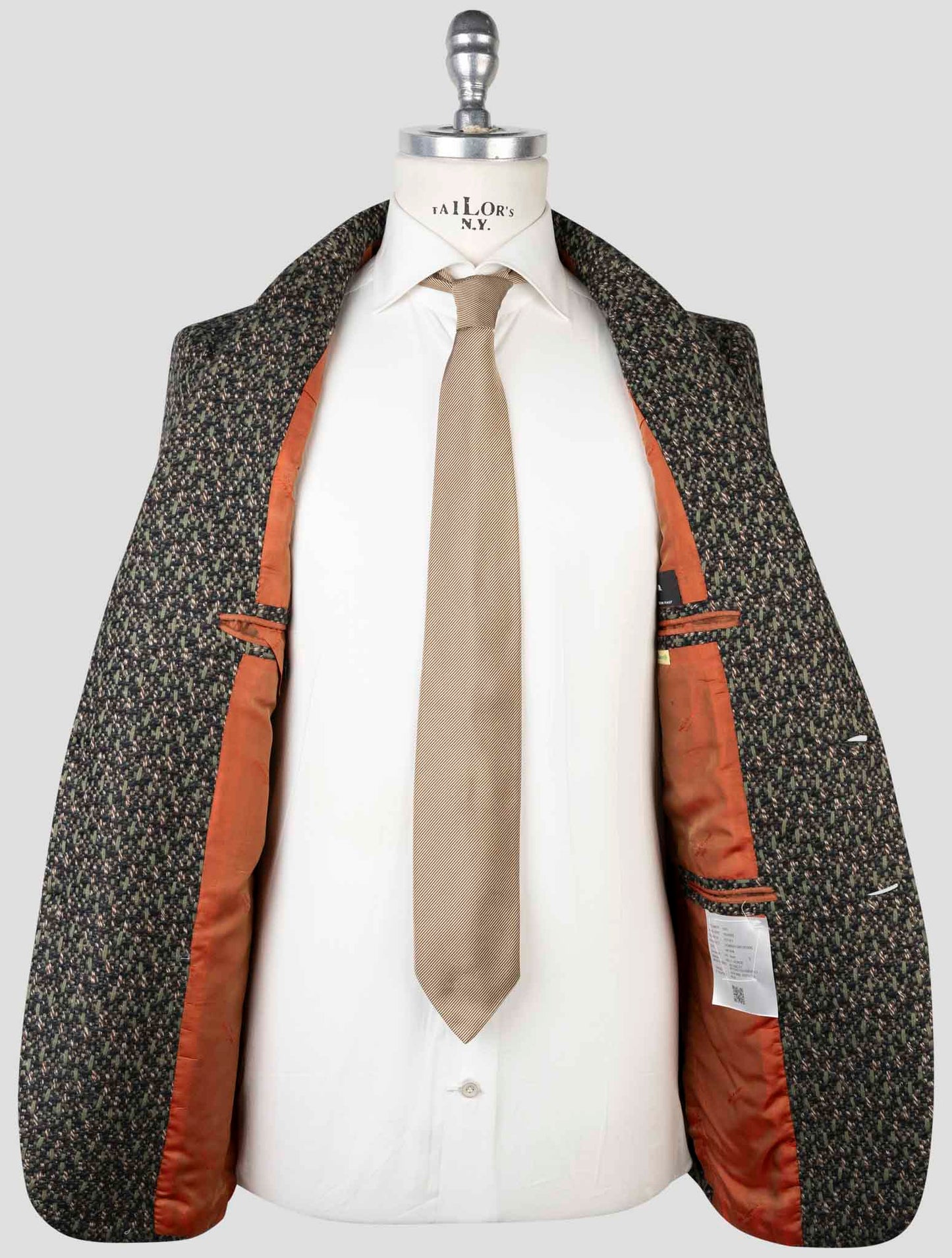 Kiton Multicolor Cashmere Blazer