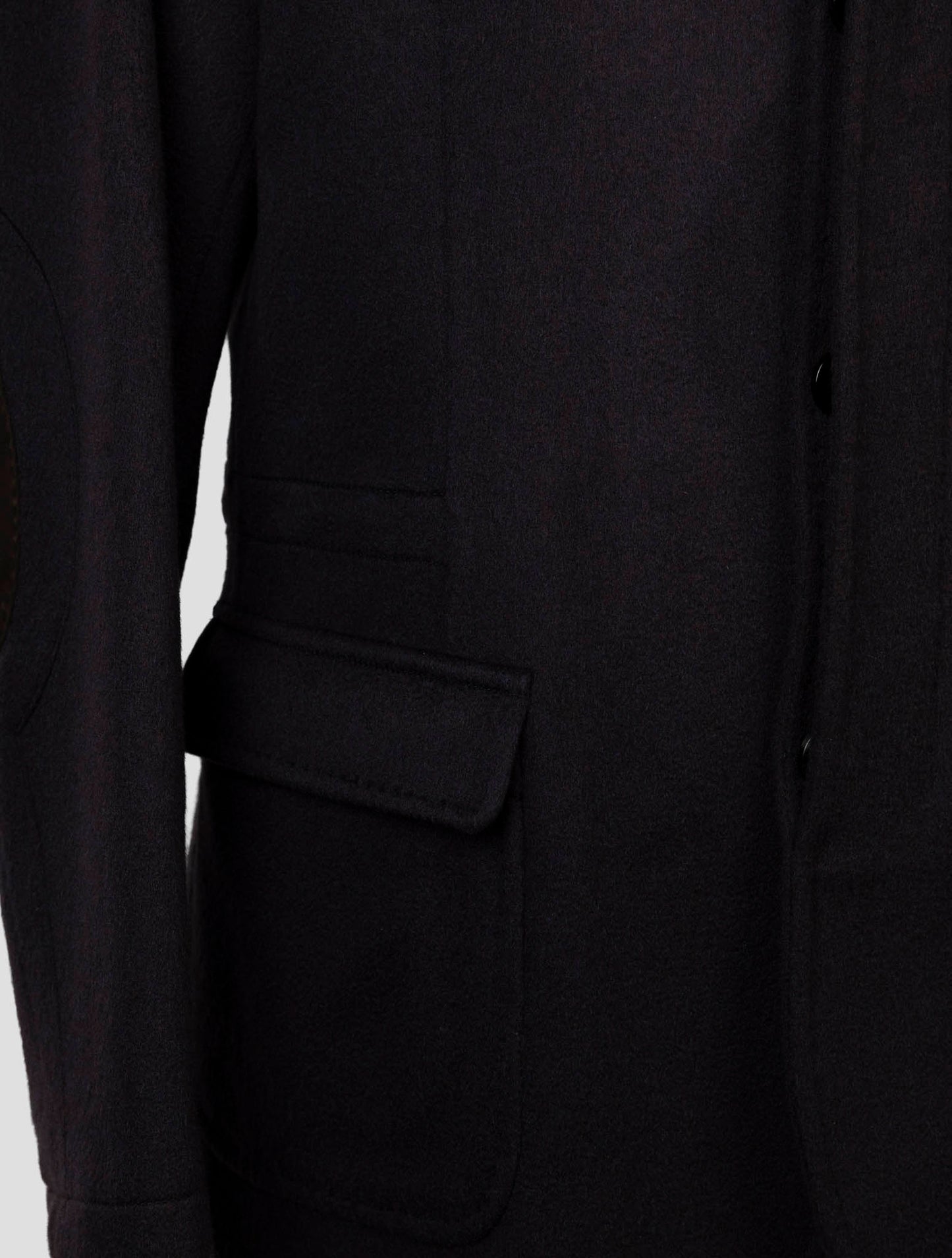 Kiton Purple Cashmere Coat