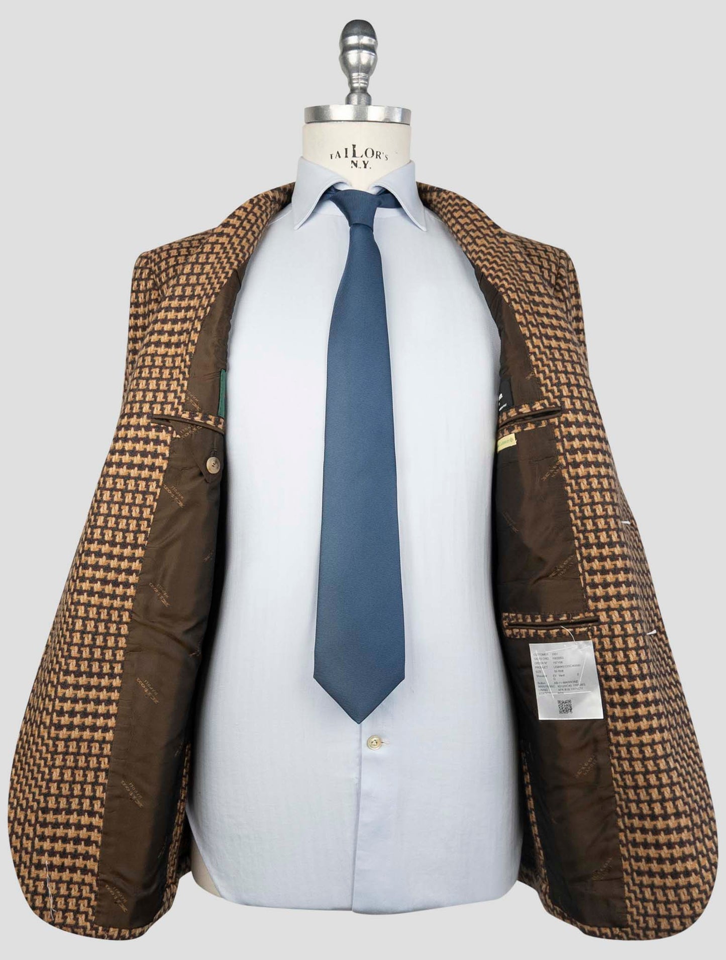 Kiton Multicolor Cashmere Blazer
