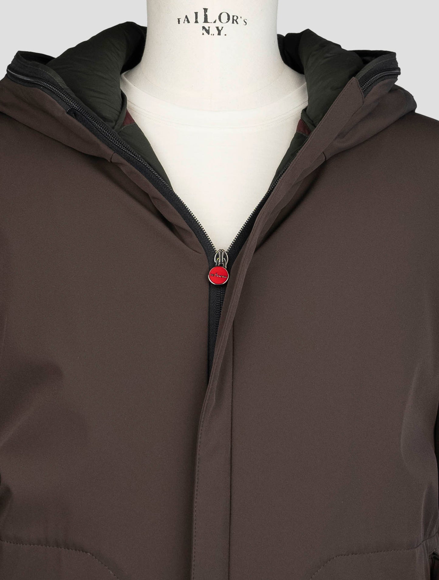 Kiton Brown Pa Ea Coat
