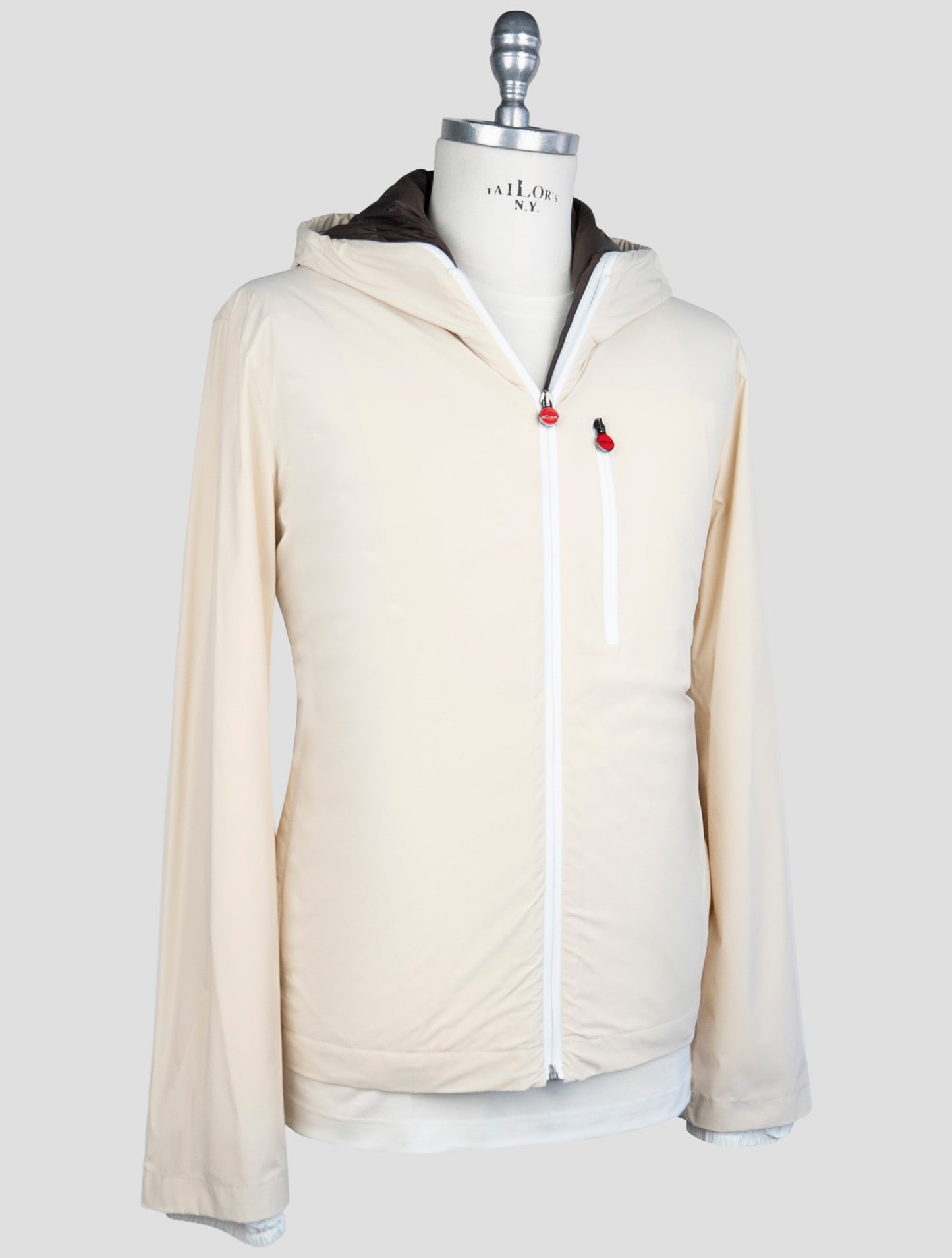Kiton Beige Pa Ea Coat