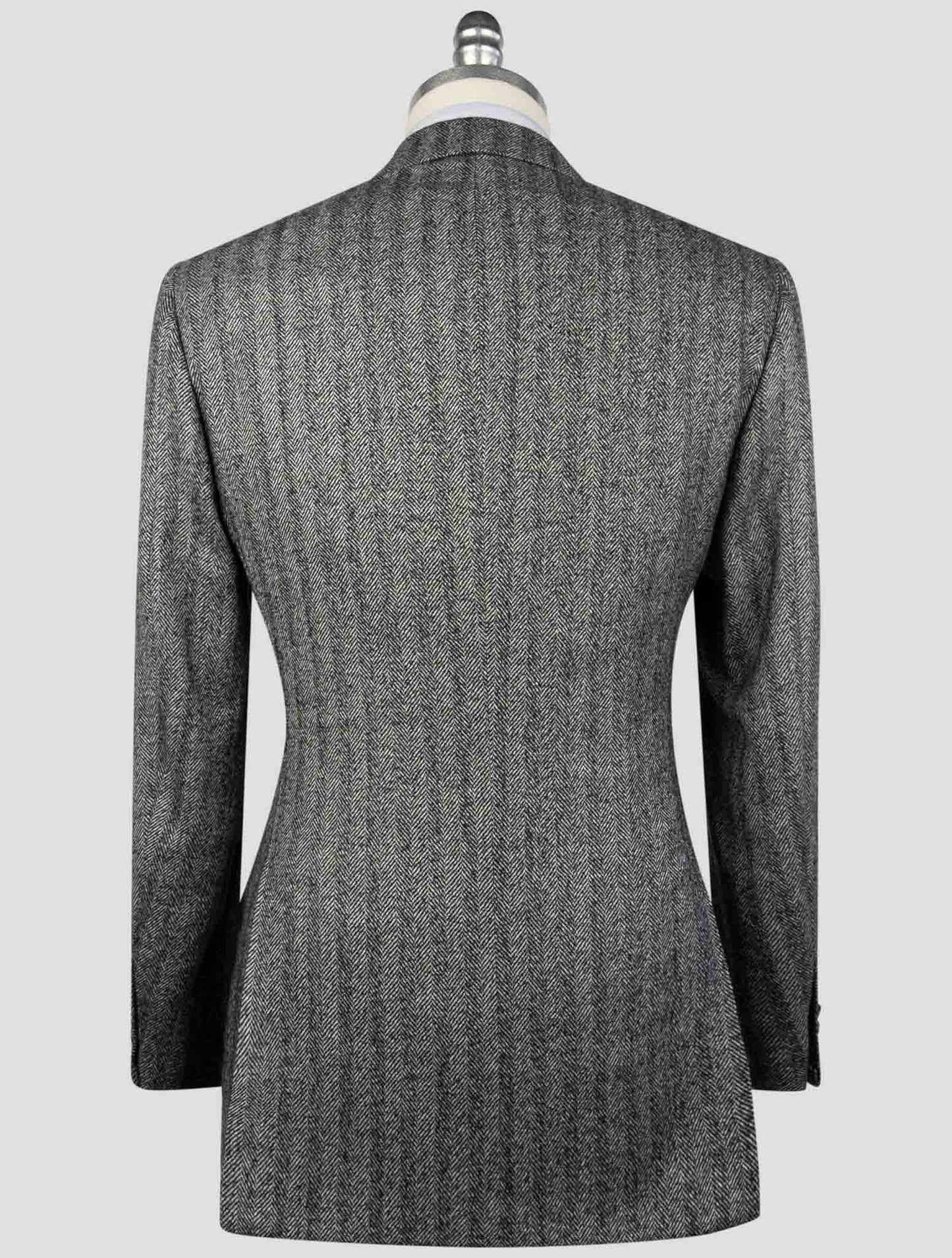 Kiton Gray Cashmere Blazer