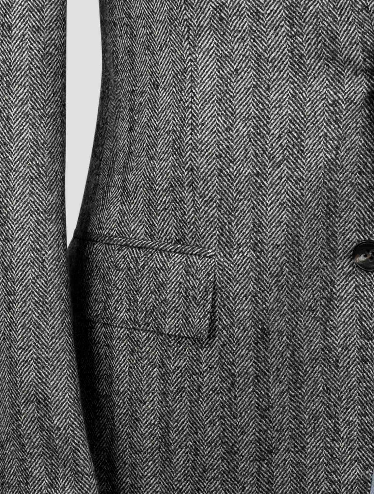 Kiton Gray Cashmere Blazer