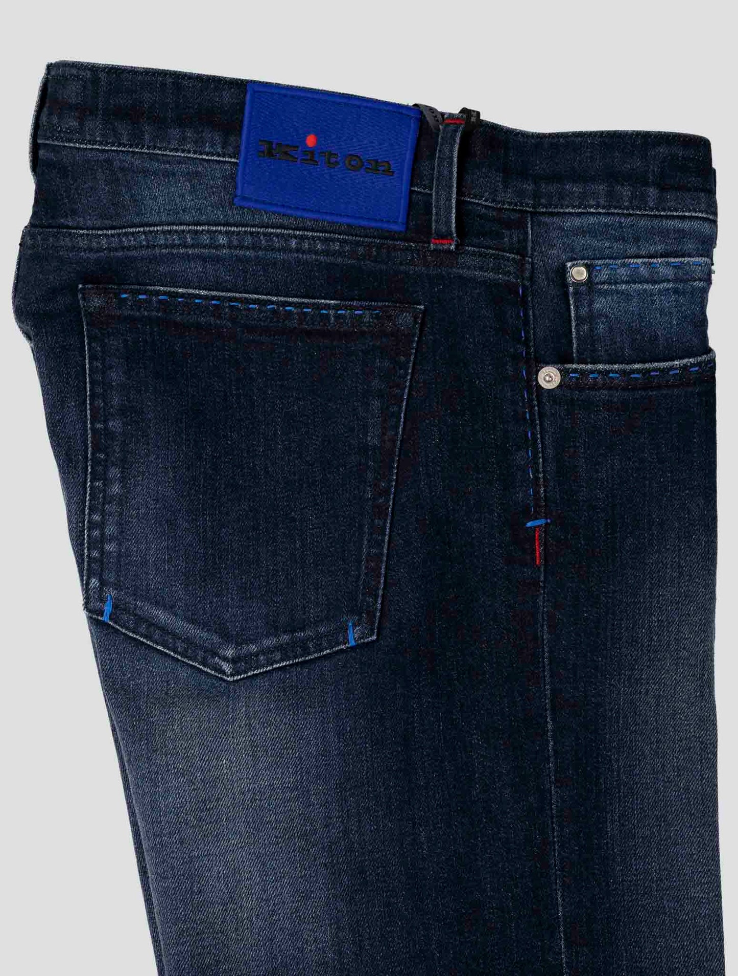 Kiton Denim Cotton Ea Jeans