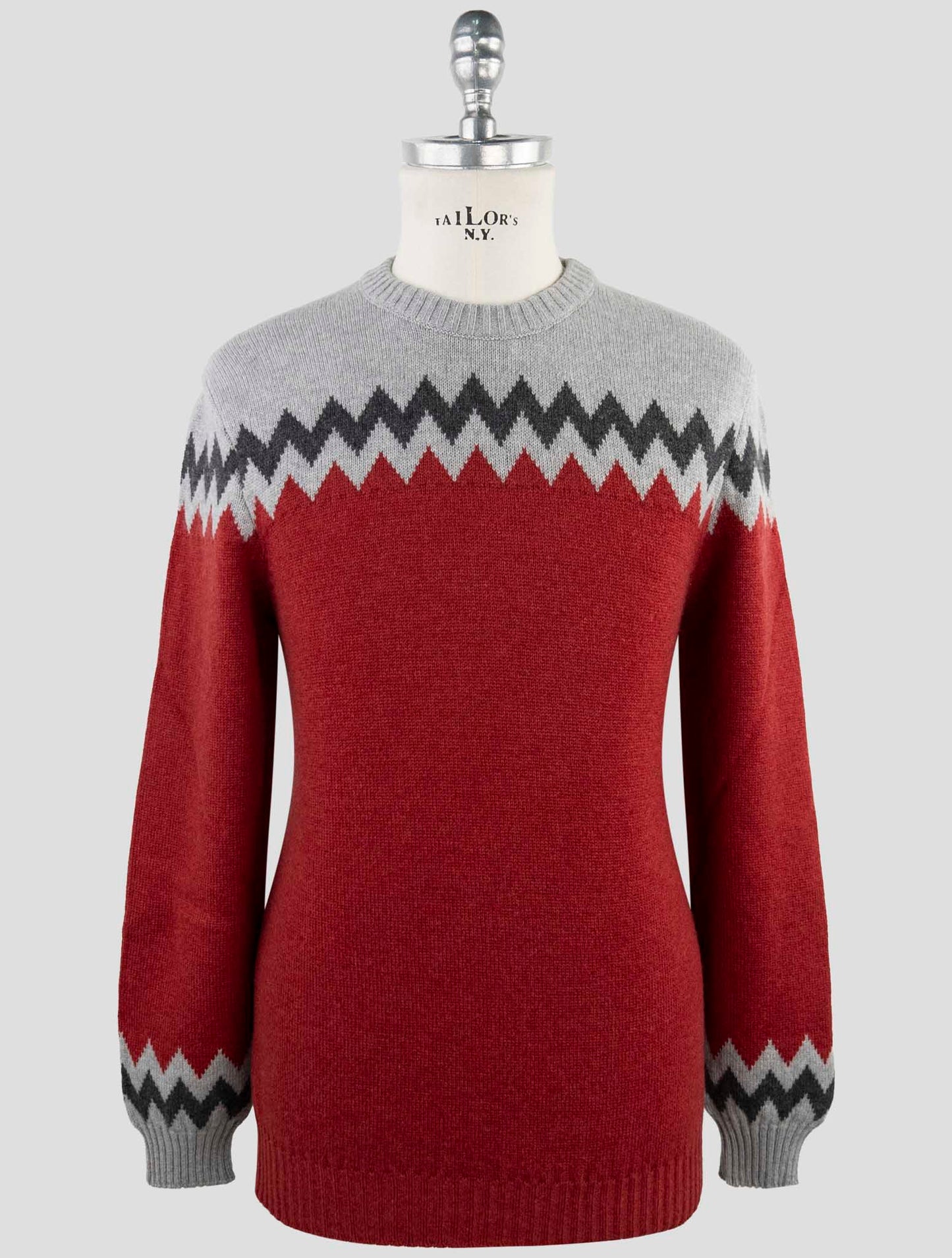 Kiton Multicolor Cashmere Sweater Crewneck