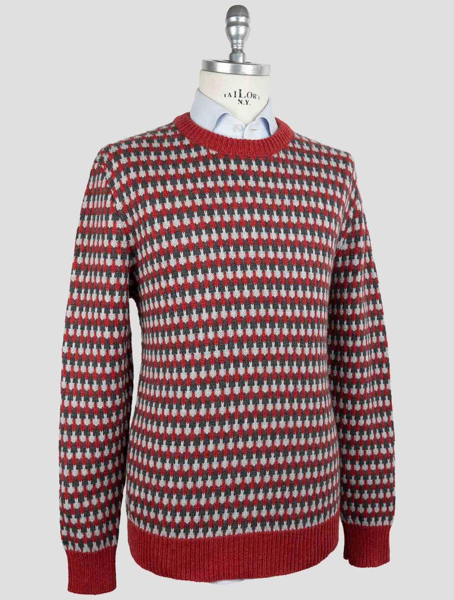 Kiton Multicolor Cashmere Sweater Crewneck