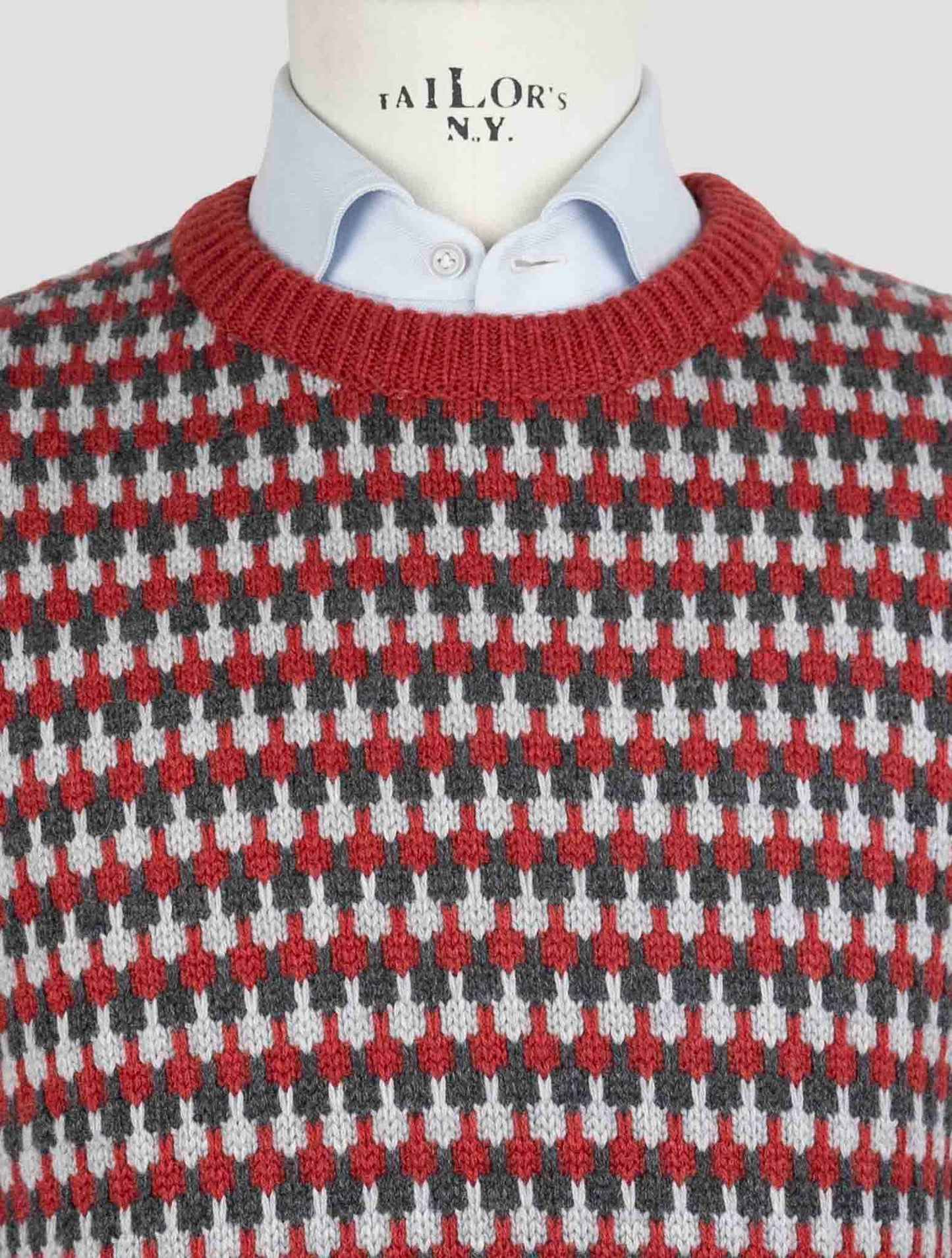 Kiton Multicolor Cashmere Sweater Crewneck