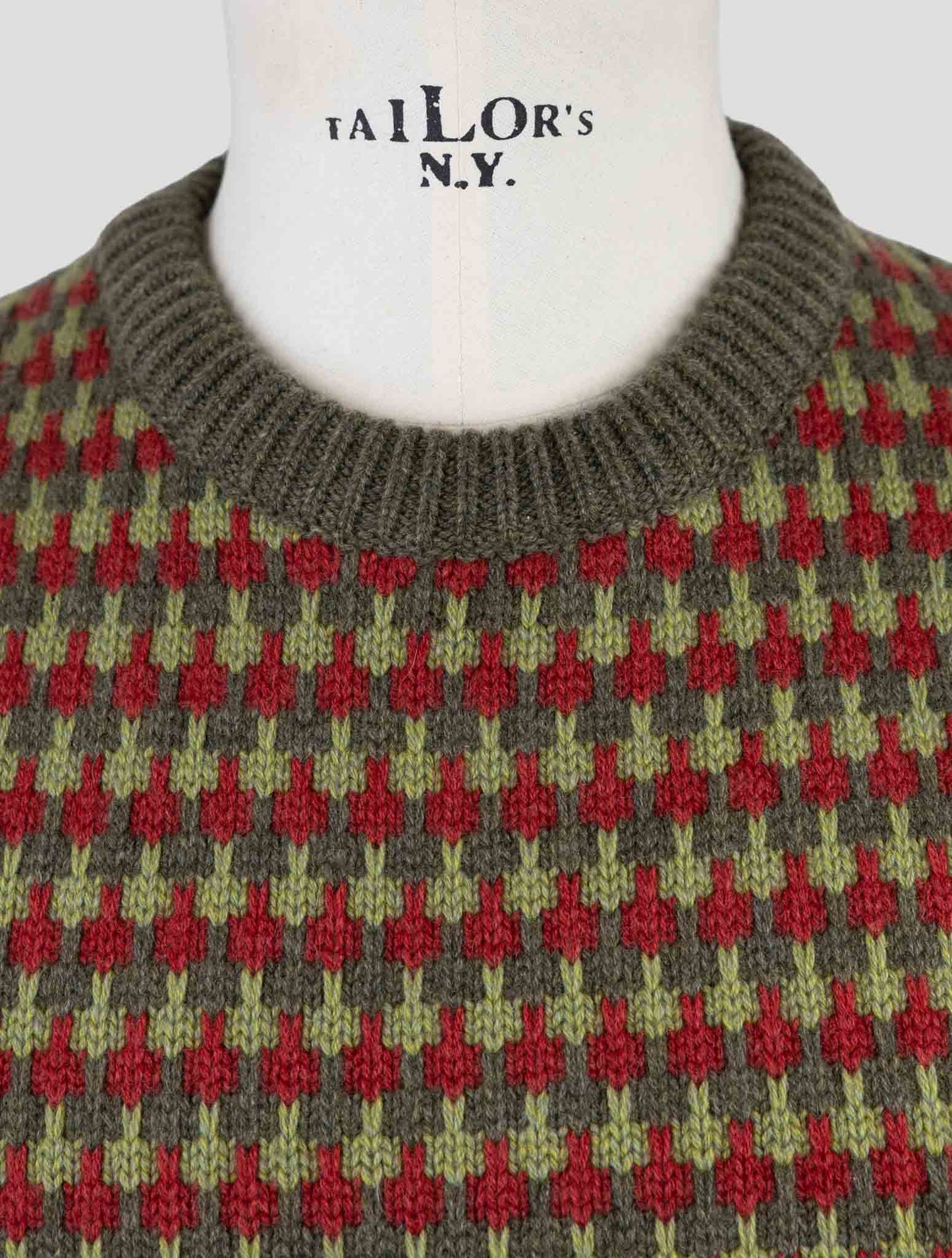 Kiton Multicolor Cashmere Sweater Crewneck