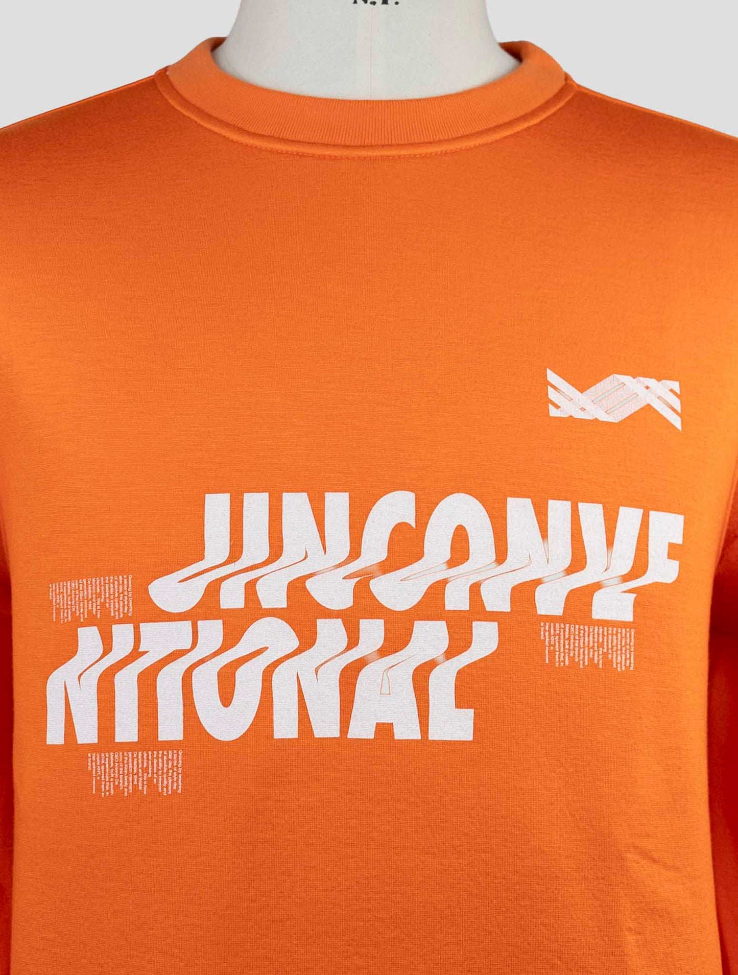 Kiton Knt Orange Viscose Ea Sweater Crewneck