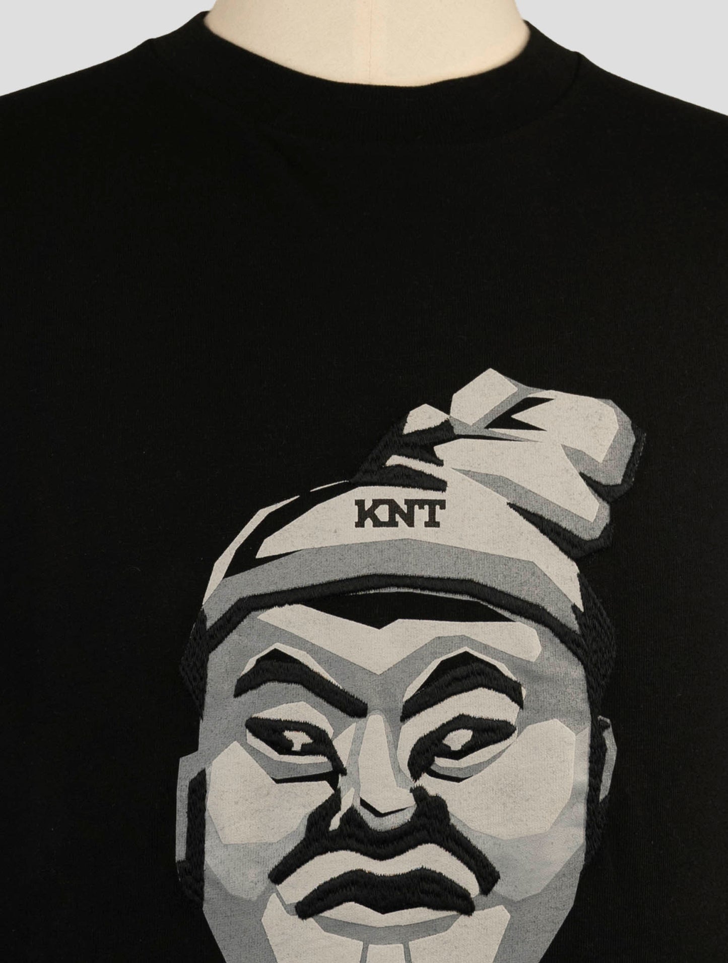 Kiton Knt Black Cotton Special Edition T-Shirt
