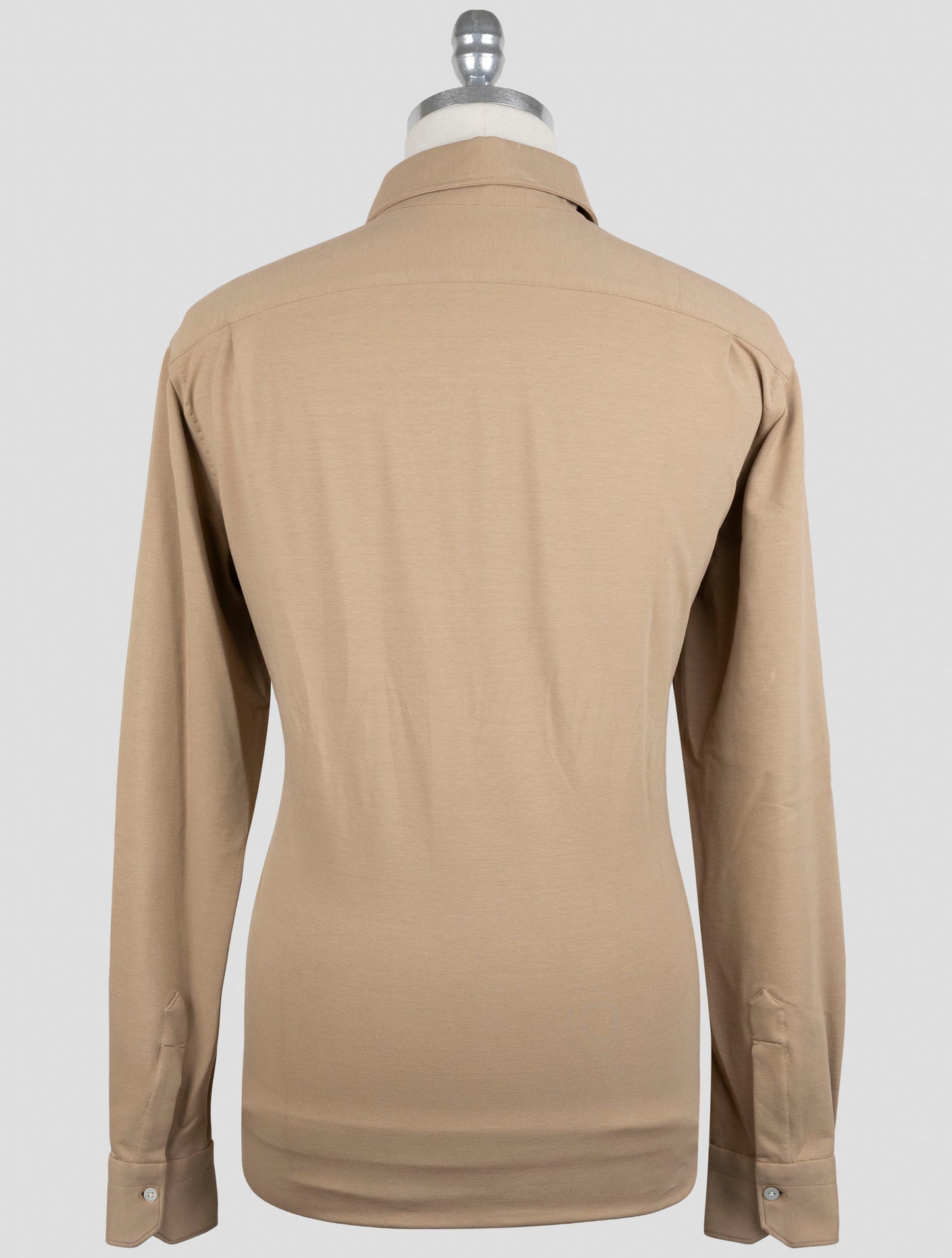 Kiton Brown Cotton Ea Sweater Polo