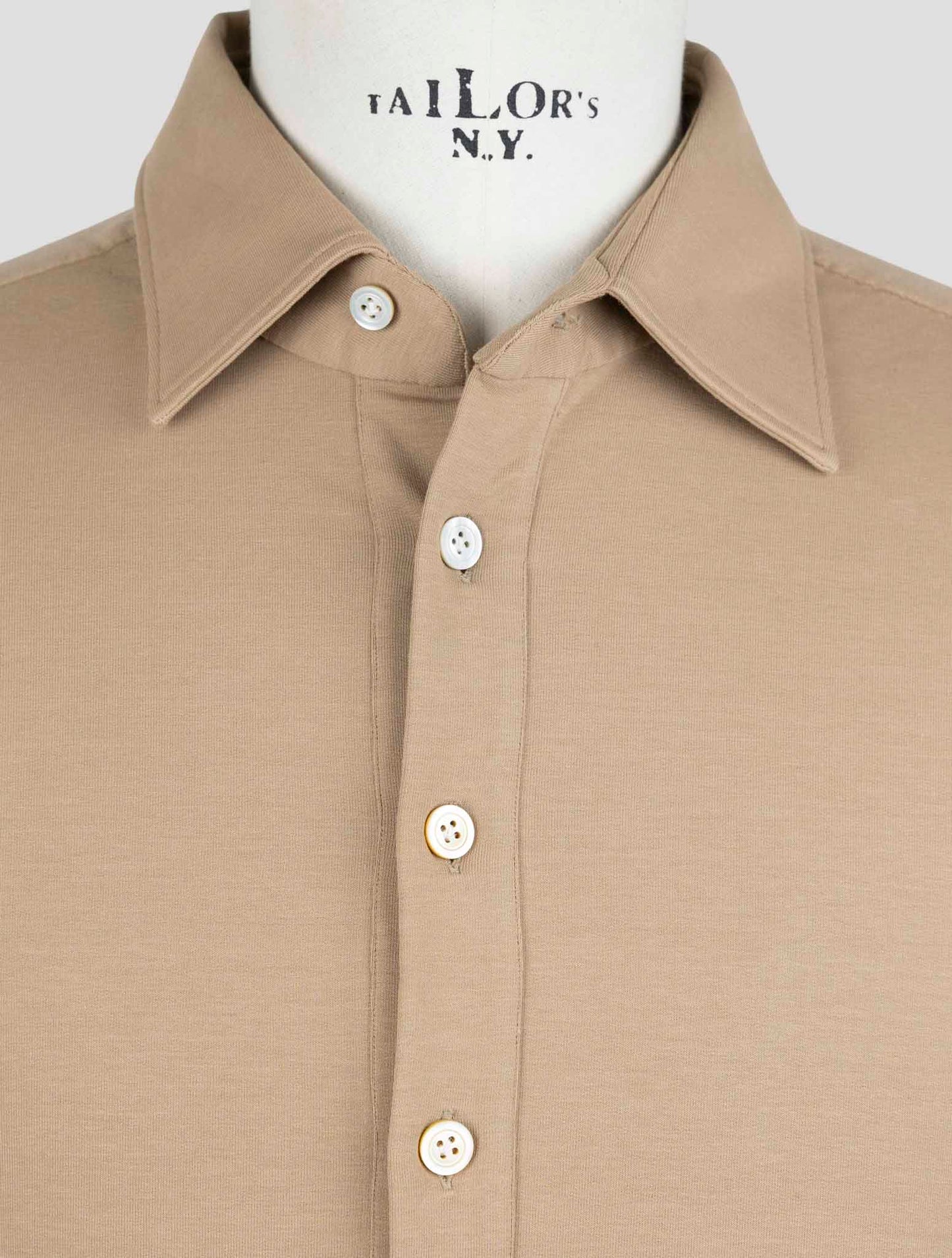Kiton Brown Cotton Ea Sweater Polo