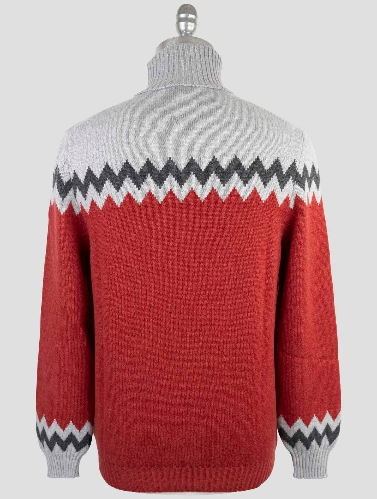 Kiton Multicolor Cashmere Sweater Turtleneck