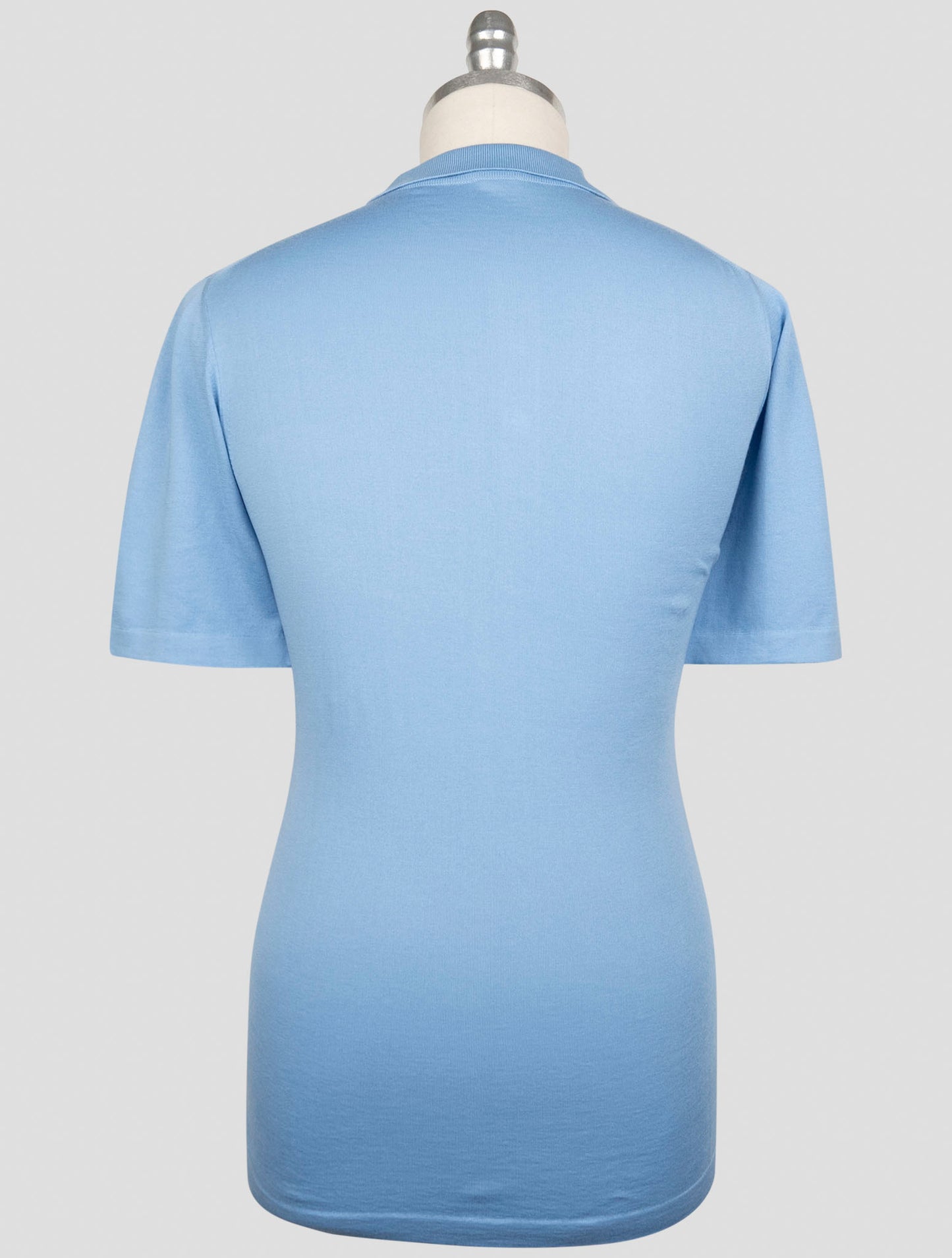 Kiton Light blue Cotton Polo