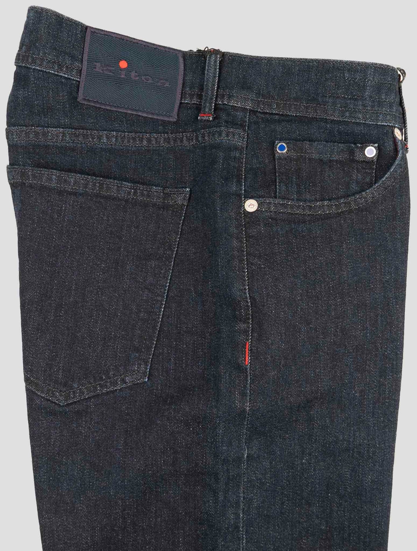 Kiton Denim Cotton Ea Jeans