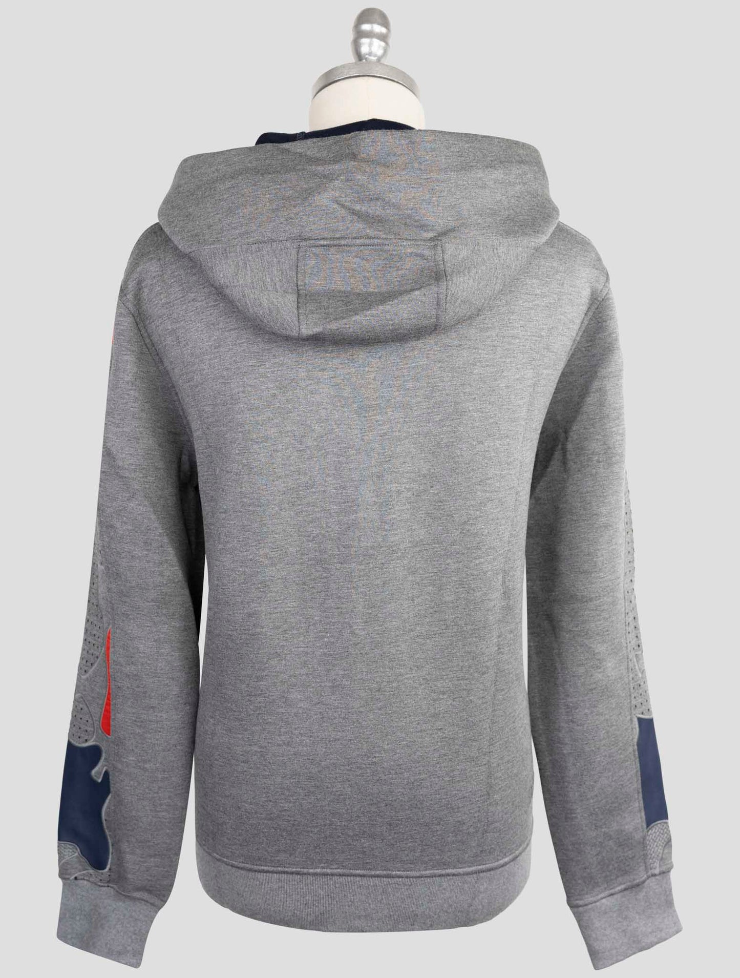 Kiton Knt Gray Viscose Ea Sweater Hoodie