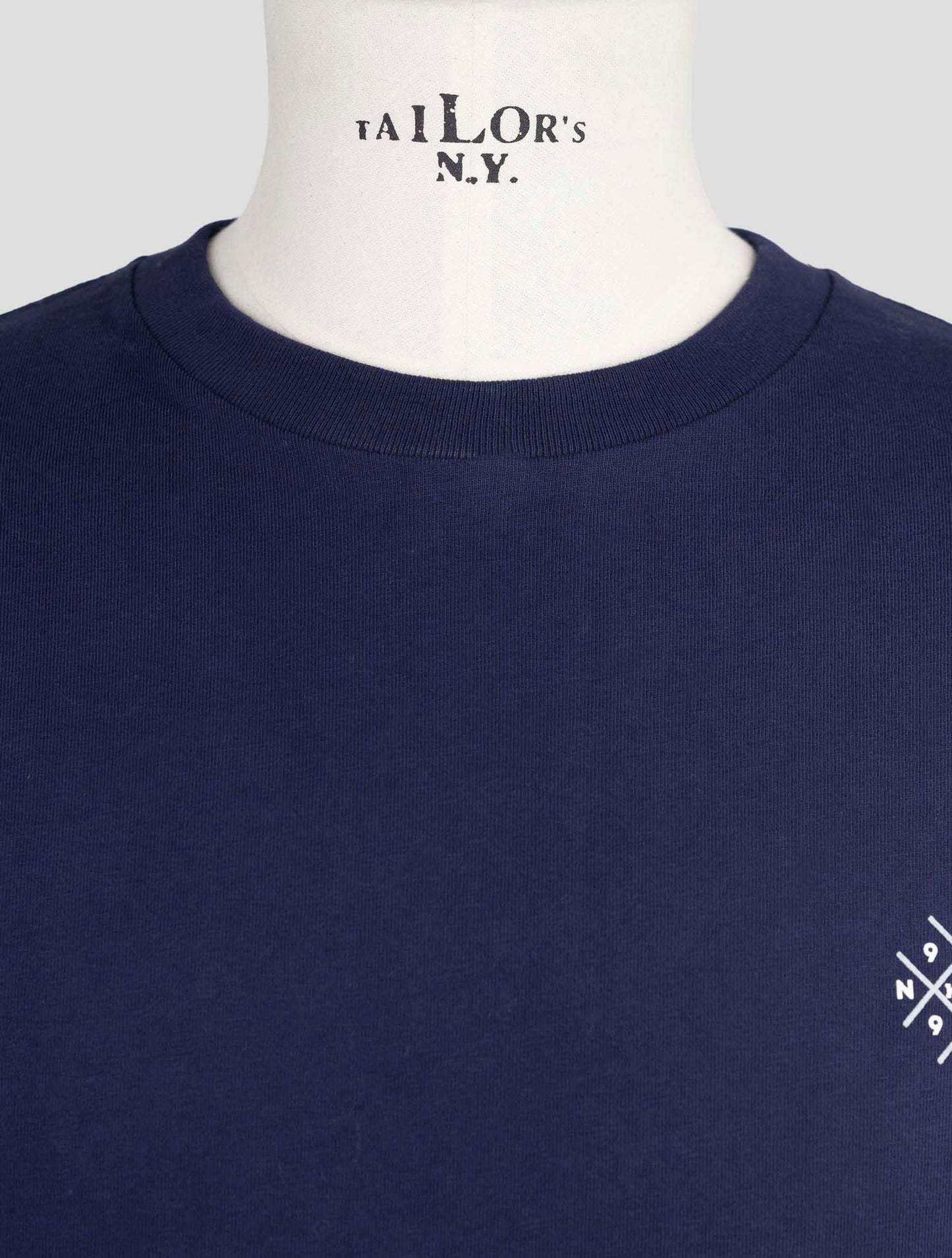 Kiton Knt Blue Cotton T-Shirt