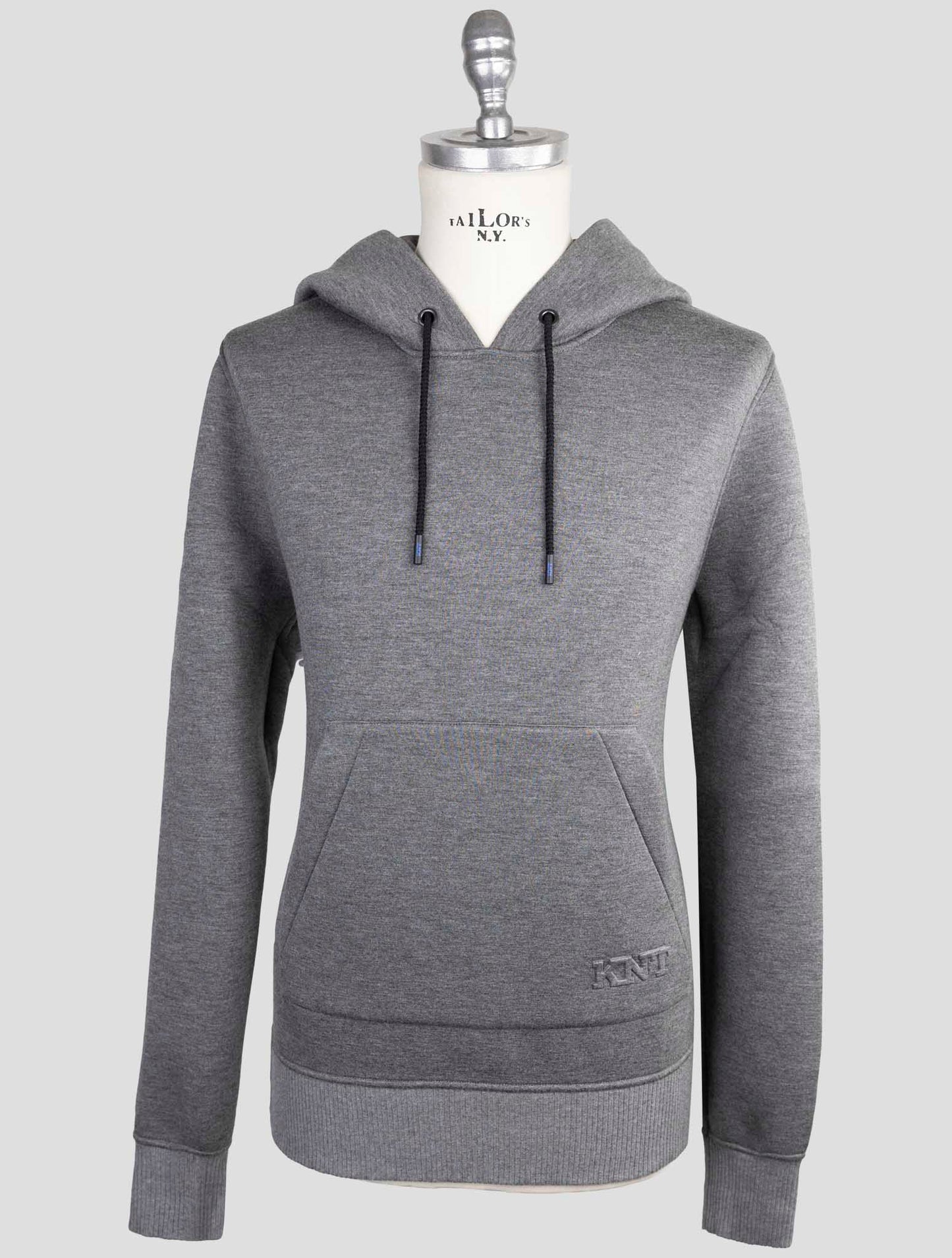 Kiton Knt Gray Viscose Ea Sweater Crewneck